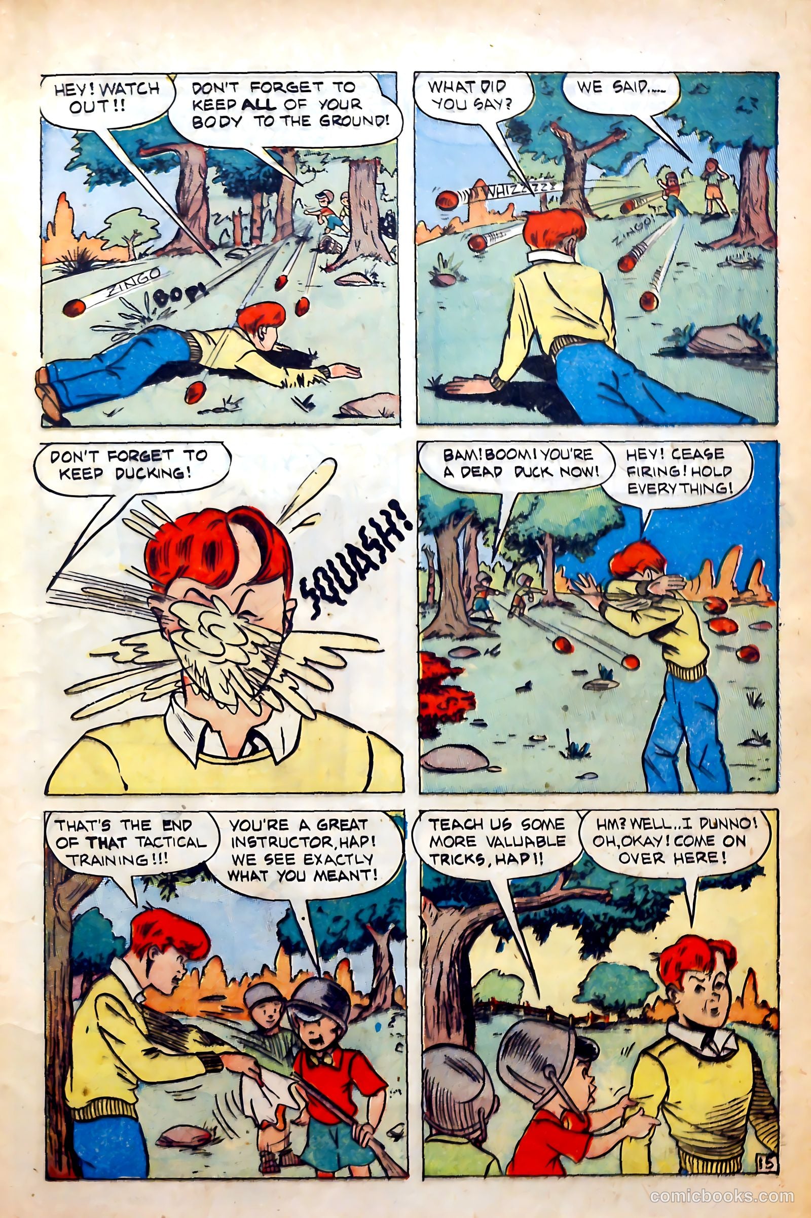 Hap Hazard Comics #5 (1945) — page 17 of 36