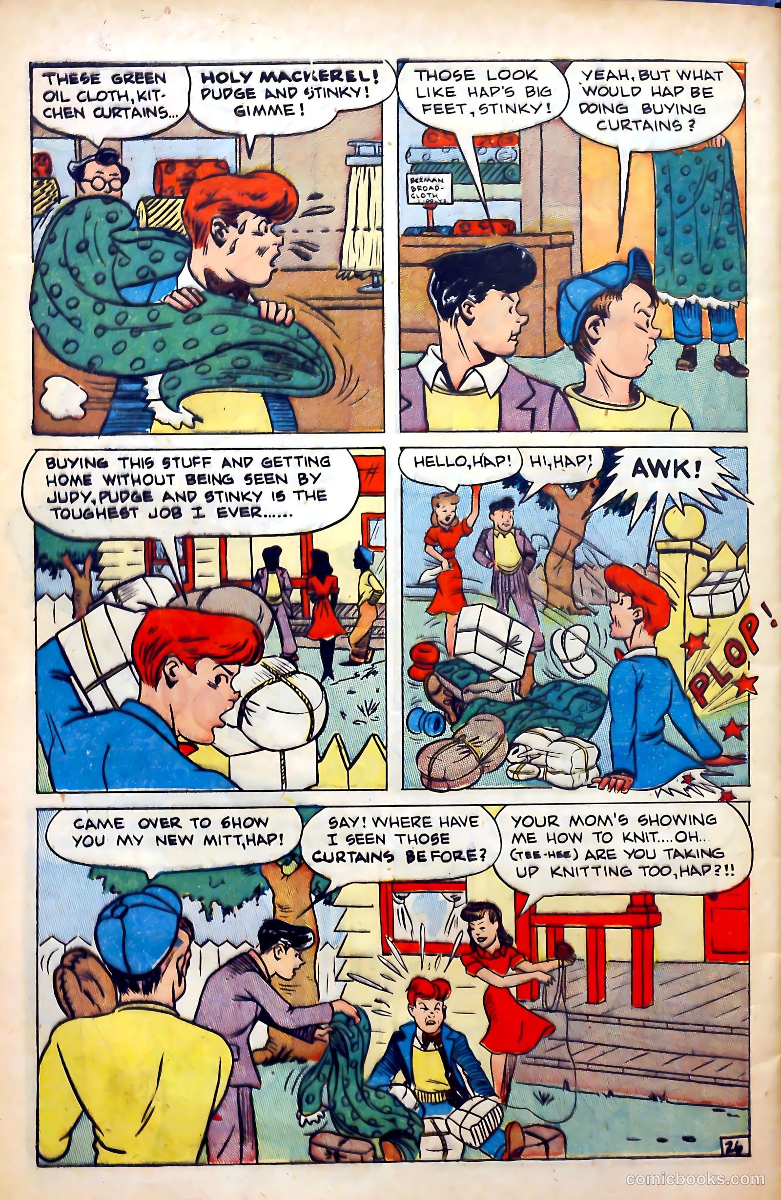 Hap Hazard Comics #5 (1945) — page 28 of 36