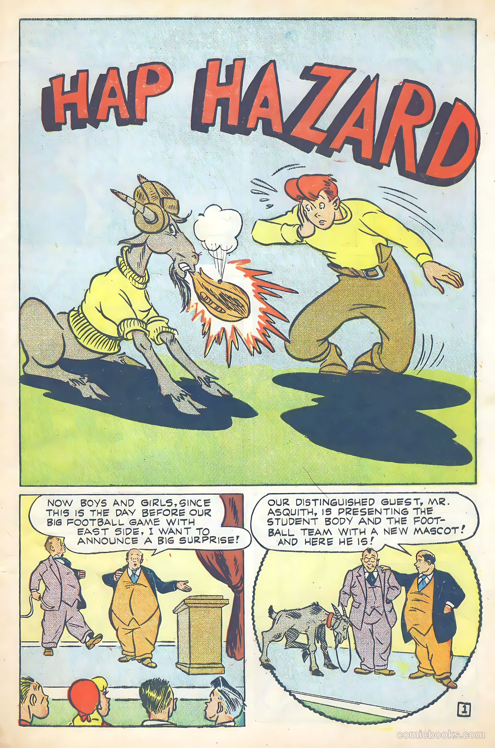 Hap Hazard Comics #6 (1945) — page 3 of 36