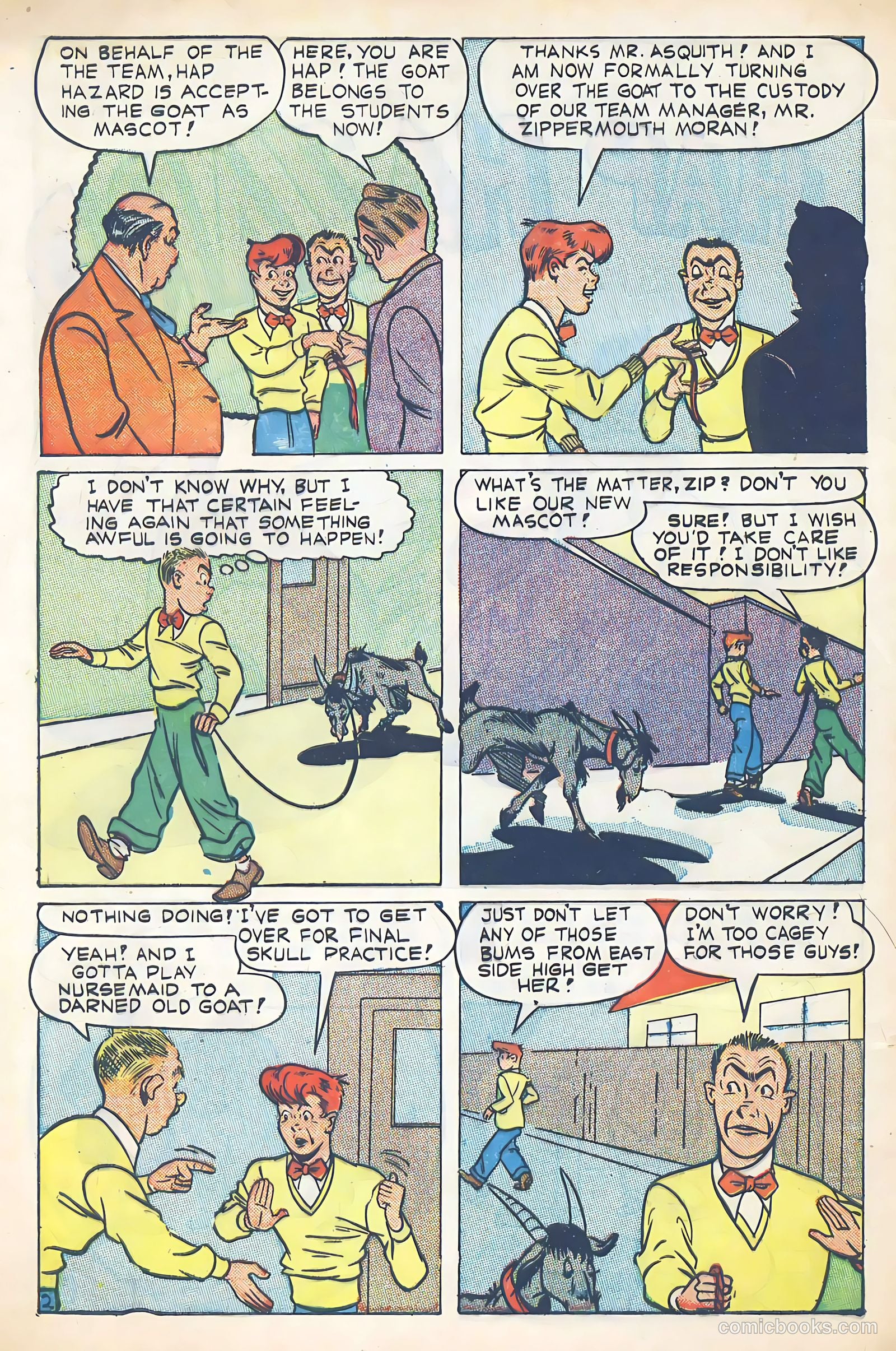 Hap Hazard Comics #6 (1945) — page 4 of 36