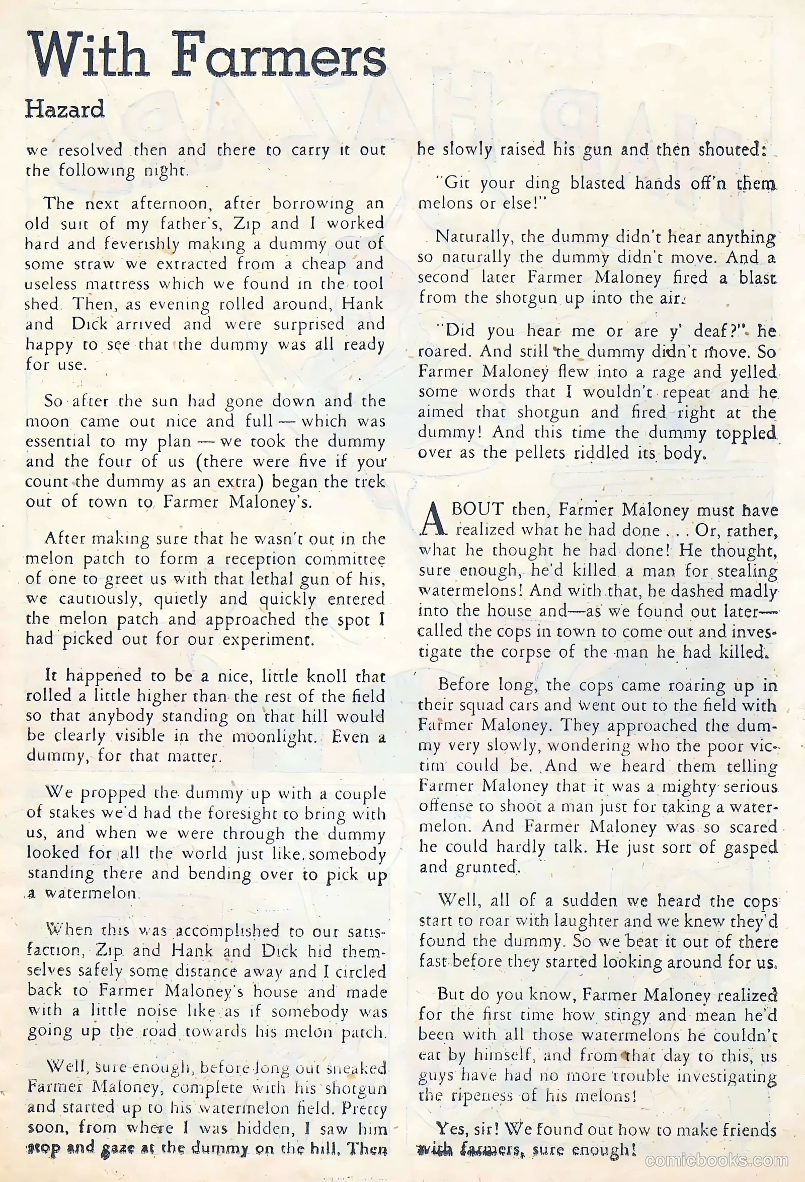 Hap Hazard Comics #6 (1945) — page 23 of 36