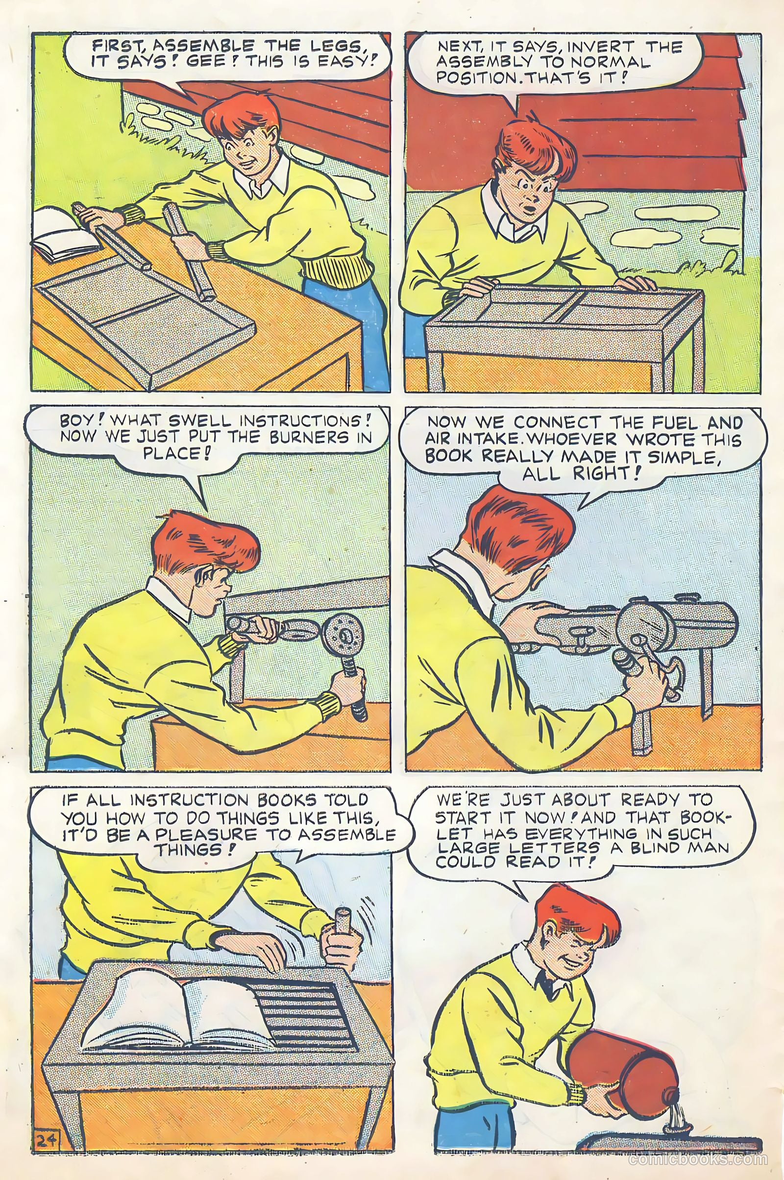Hap Hazard Comics #6 (1945) — page 26 of 36
