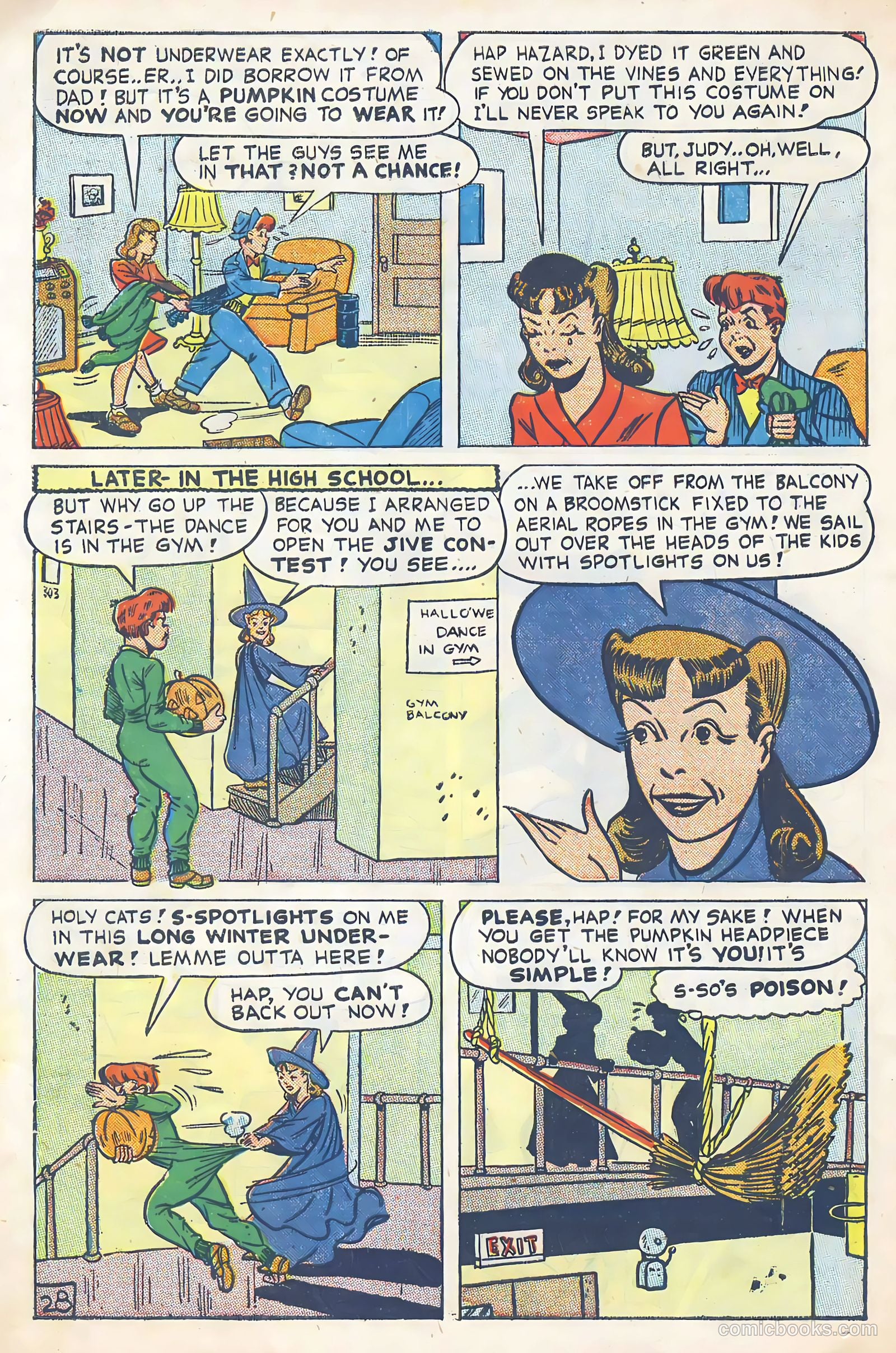Hap Hazard Comics #6 (1945) — page 30 of 36