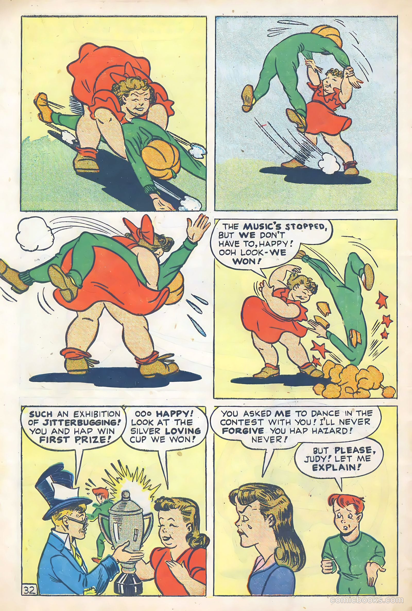 Hap Hazard Comics #6 (1945) — page 34 of 36