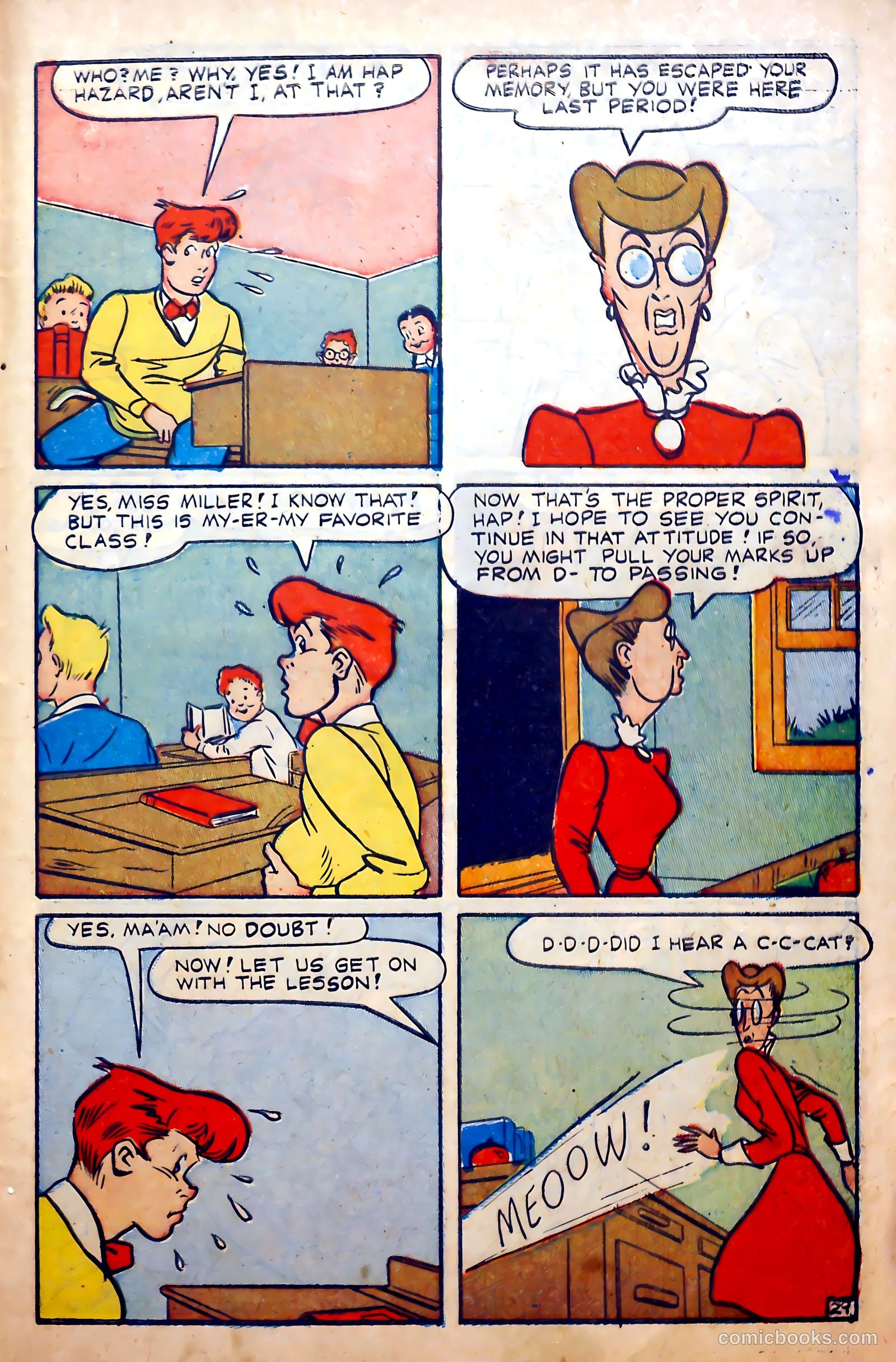 Hap Hazard Comics #7 (1946) — page 32 of 37