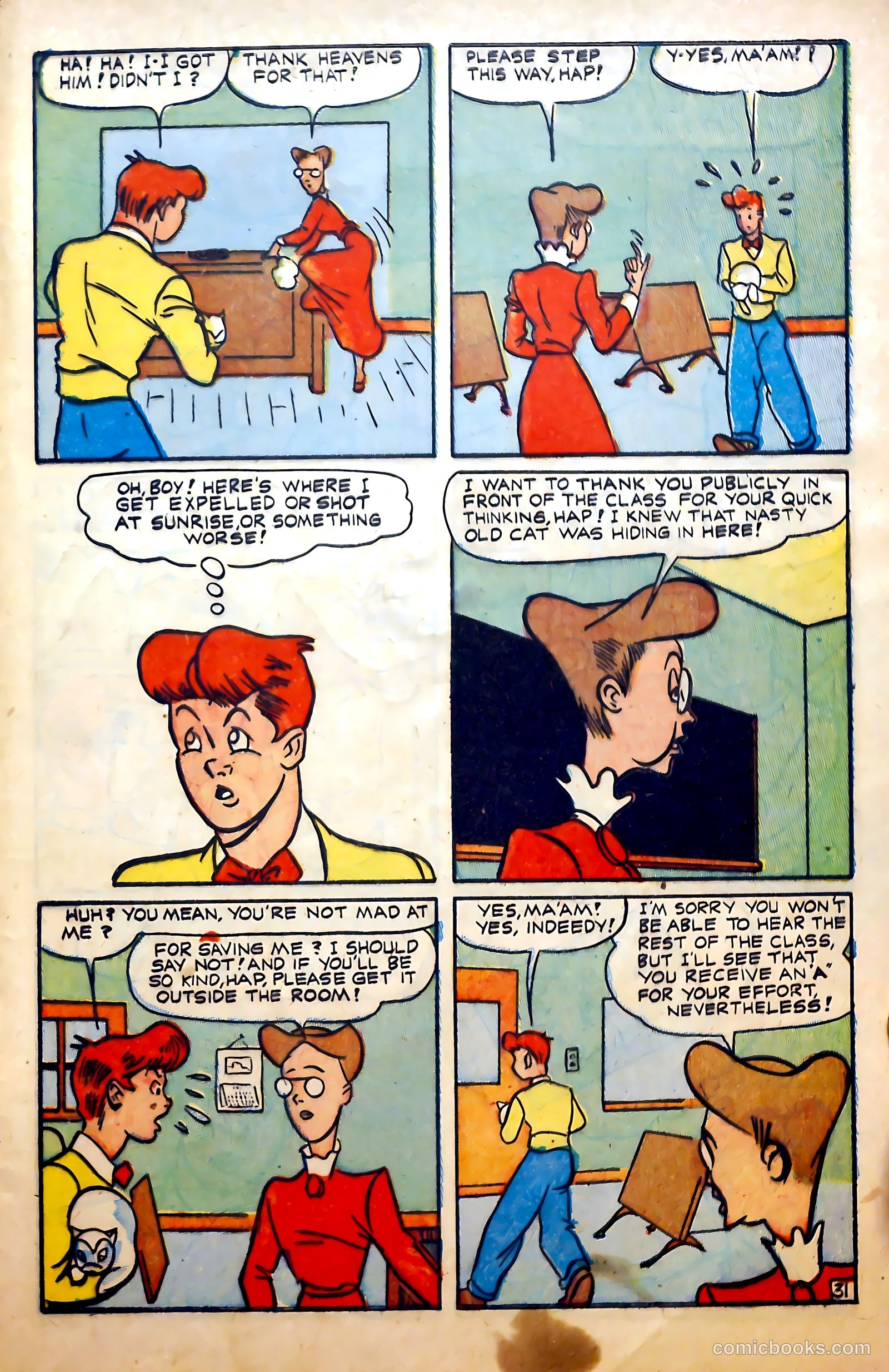 Hap Hazard Comics #7 (1946) — page 34 of 37