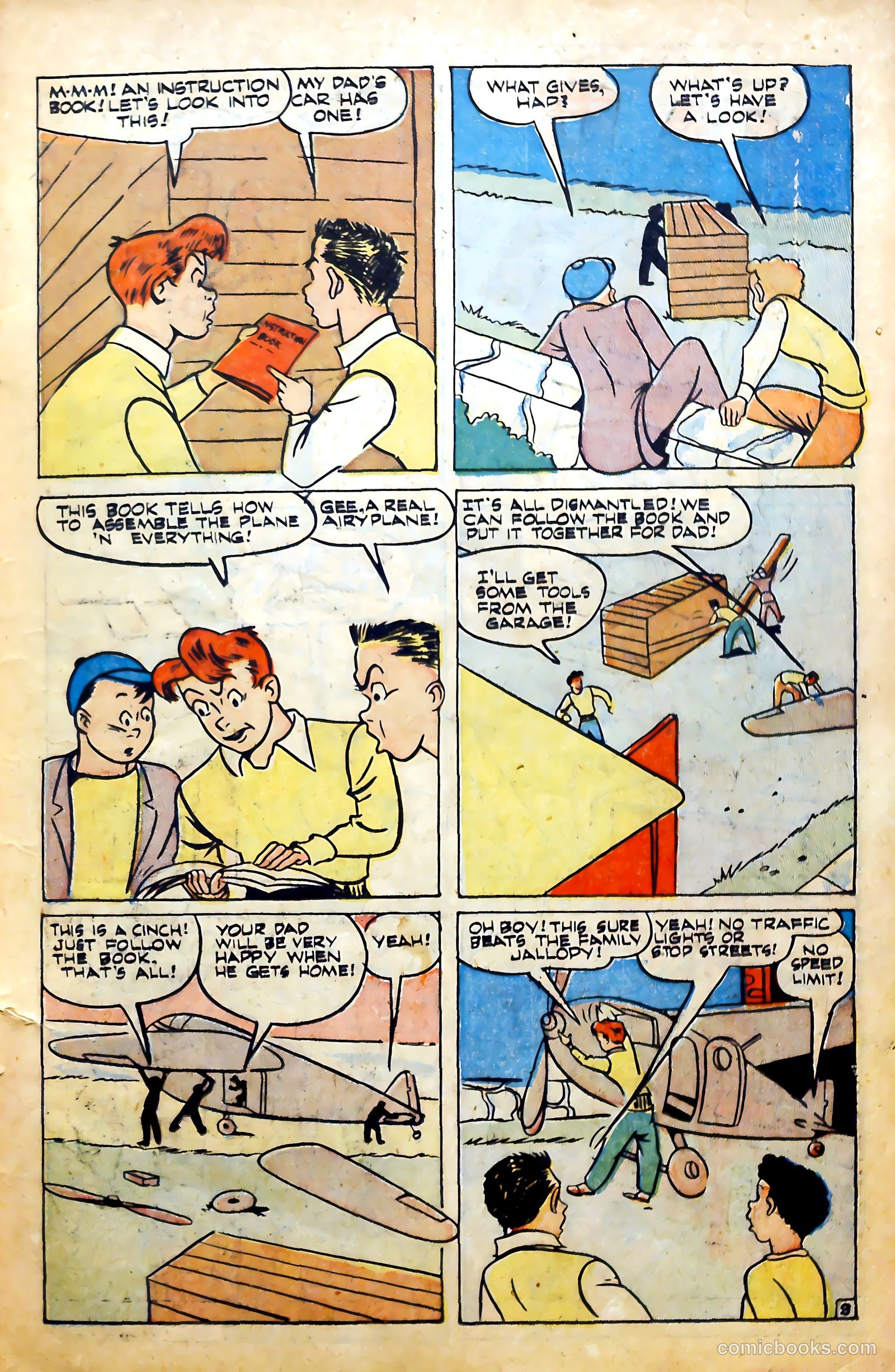 Hap Hazard Comics #8 (1946) — page 11 of 36