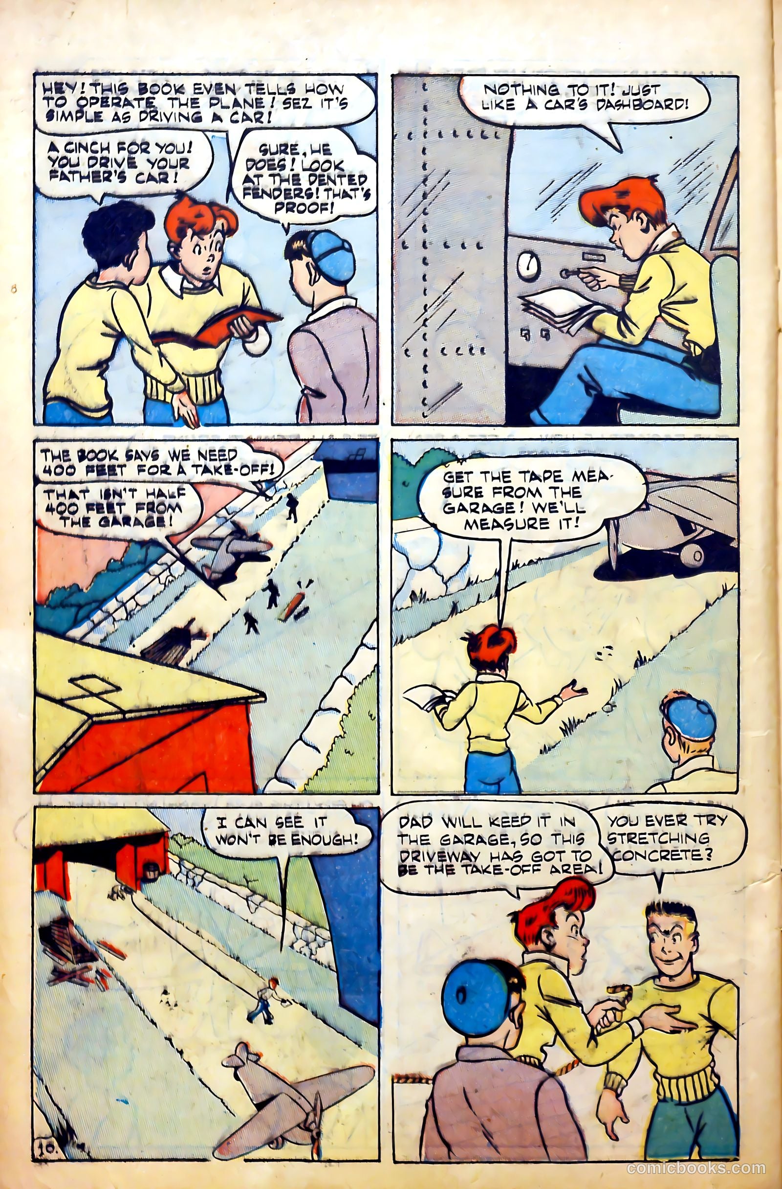 Hap Hazard Comics #8 (1946) — page 12 of 36