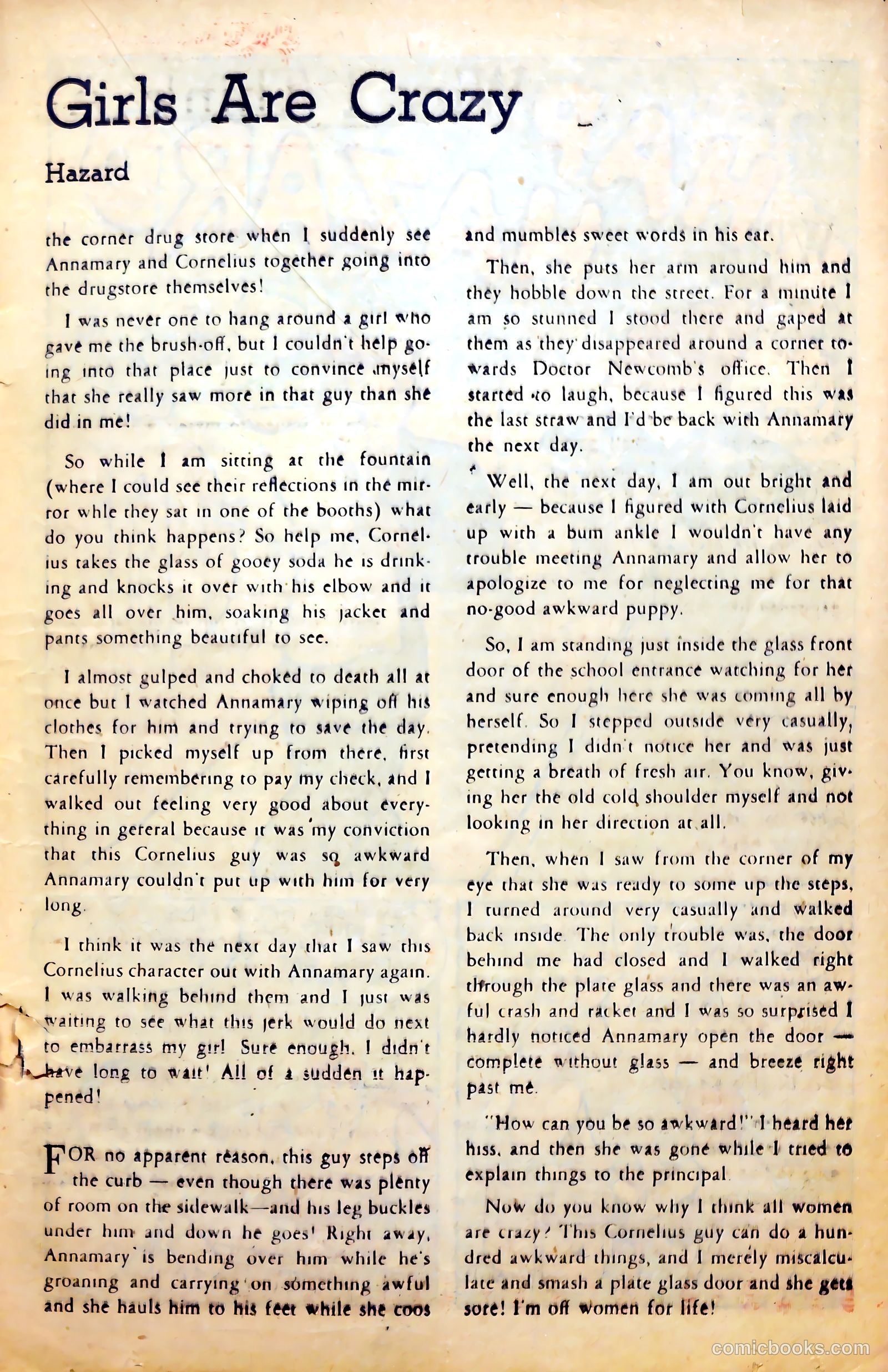 Hap Hazard Comics #8 (1946) — page 17 of 36