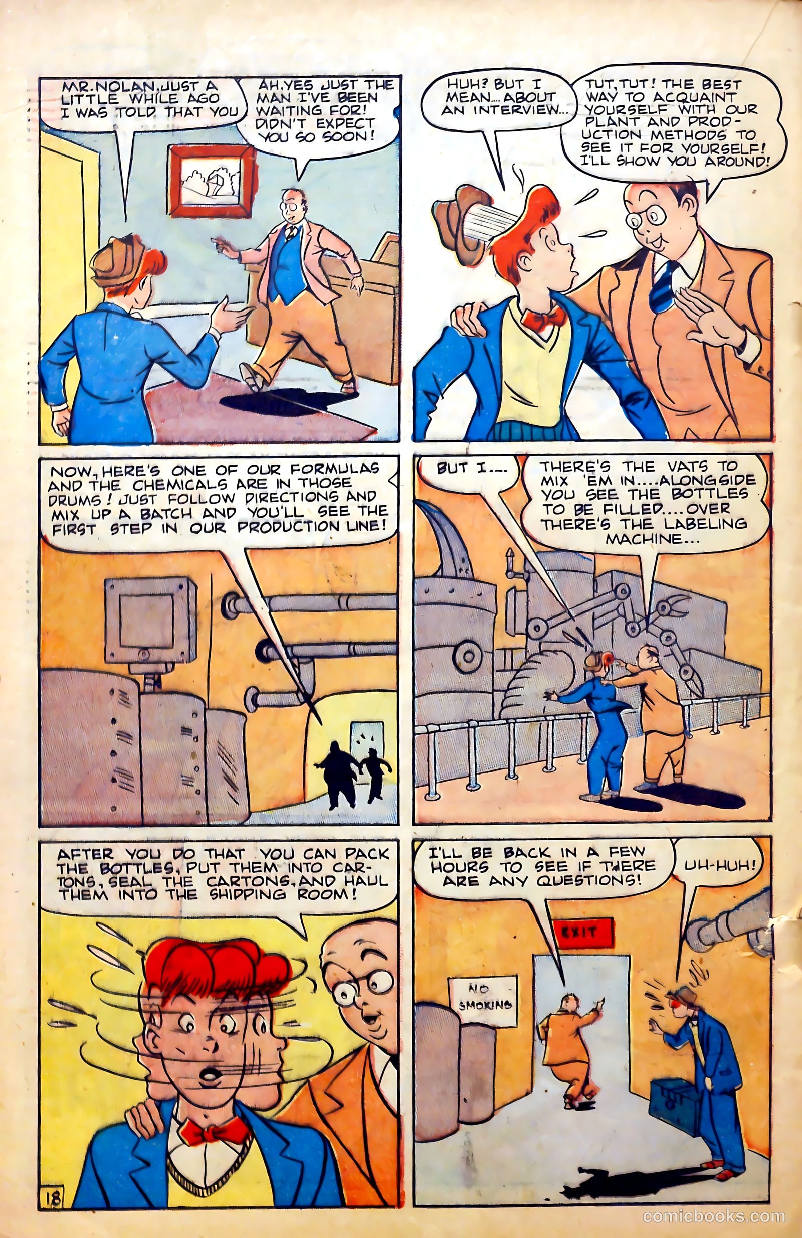 Hap Hazard Comics #8 (1946) — page 20 of 36