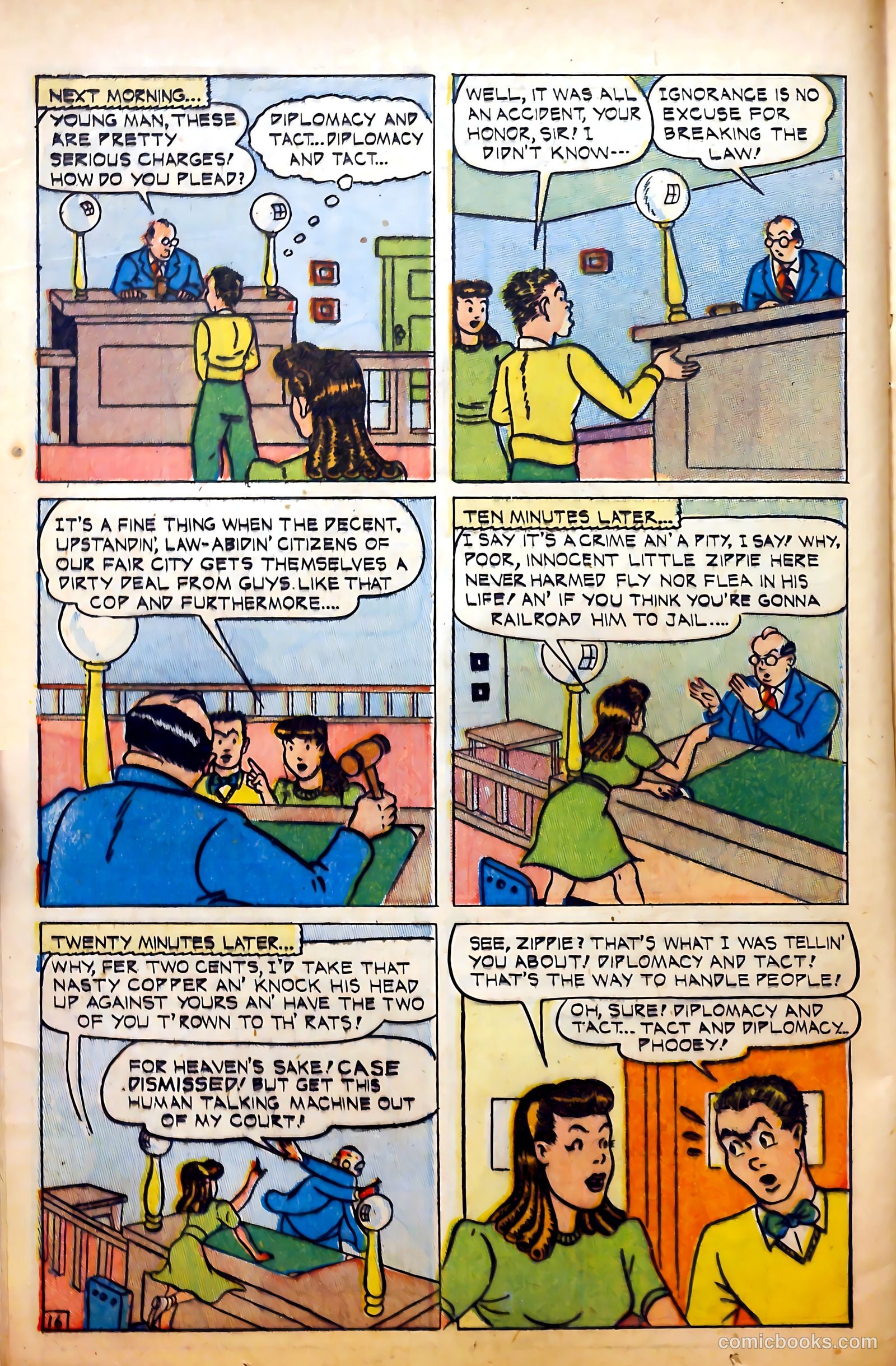 Hap Hazard Comics #9 (1946) — page 18 of 52