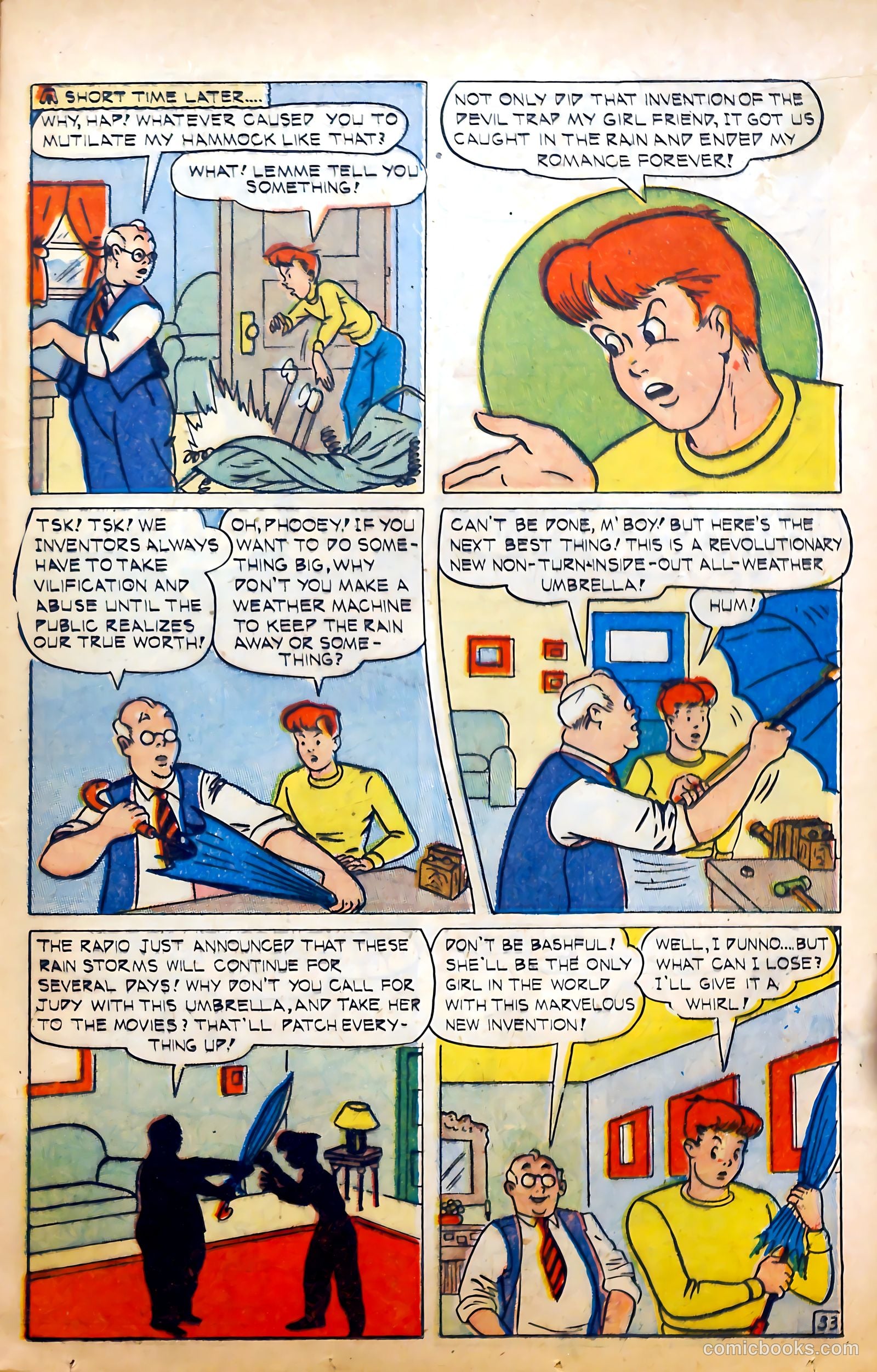 Hap Hazard Comics #9 (1946) — page 35 of 52