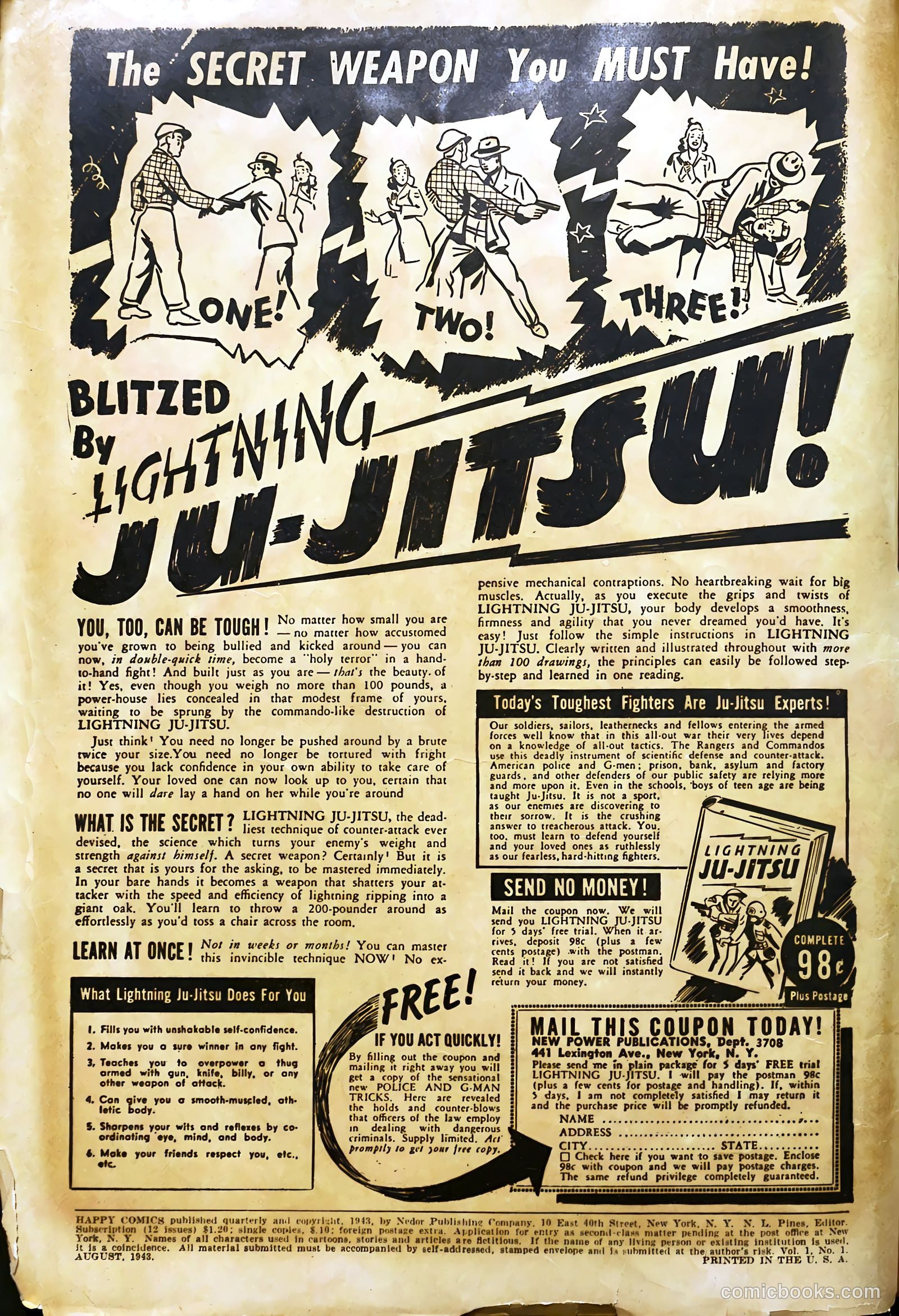 Happy Comics #1 (1943) — page 2 of 60