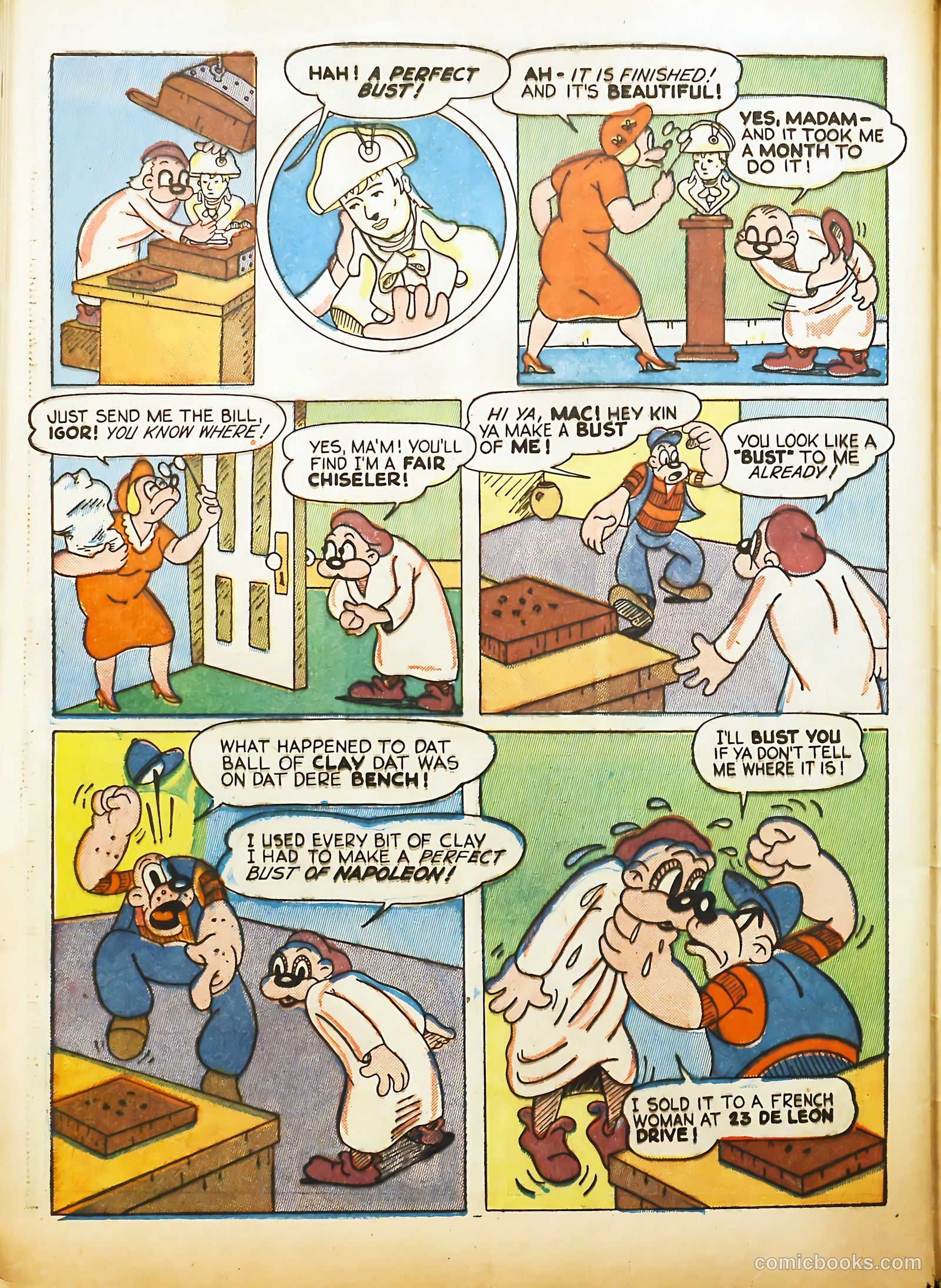 Happy Comics #1 (1943) — page 54 of 60