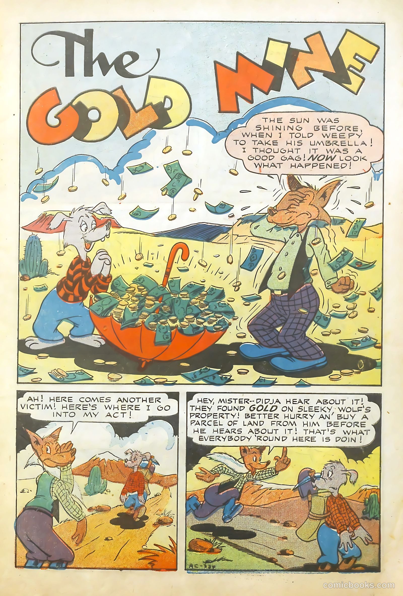 Happy Comics #10 (1945) — page 3 of 37