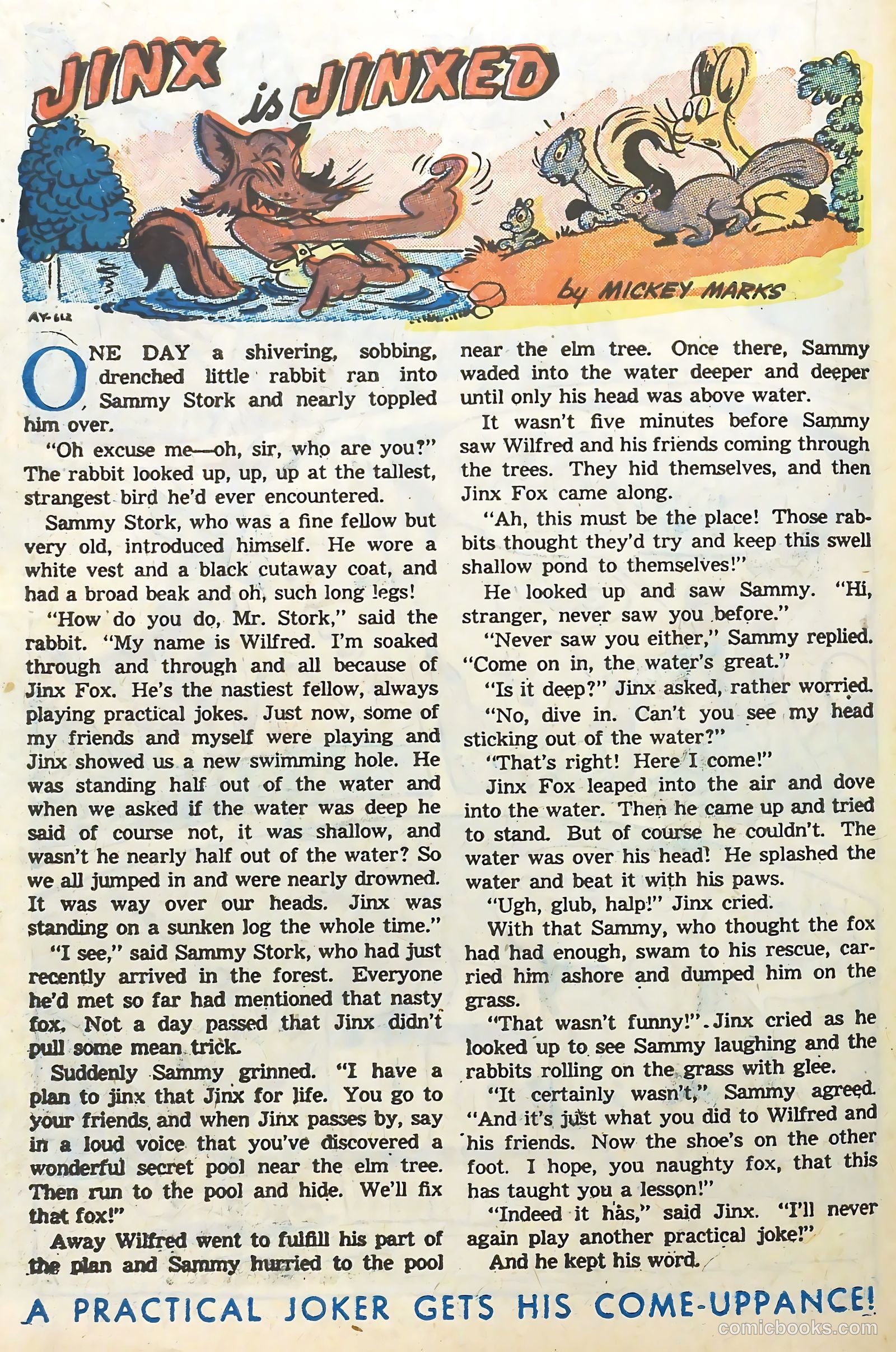 Happy Comics #15 (1946) — page 36 of 52