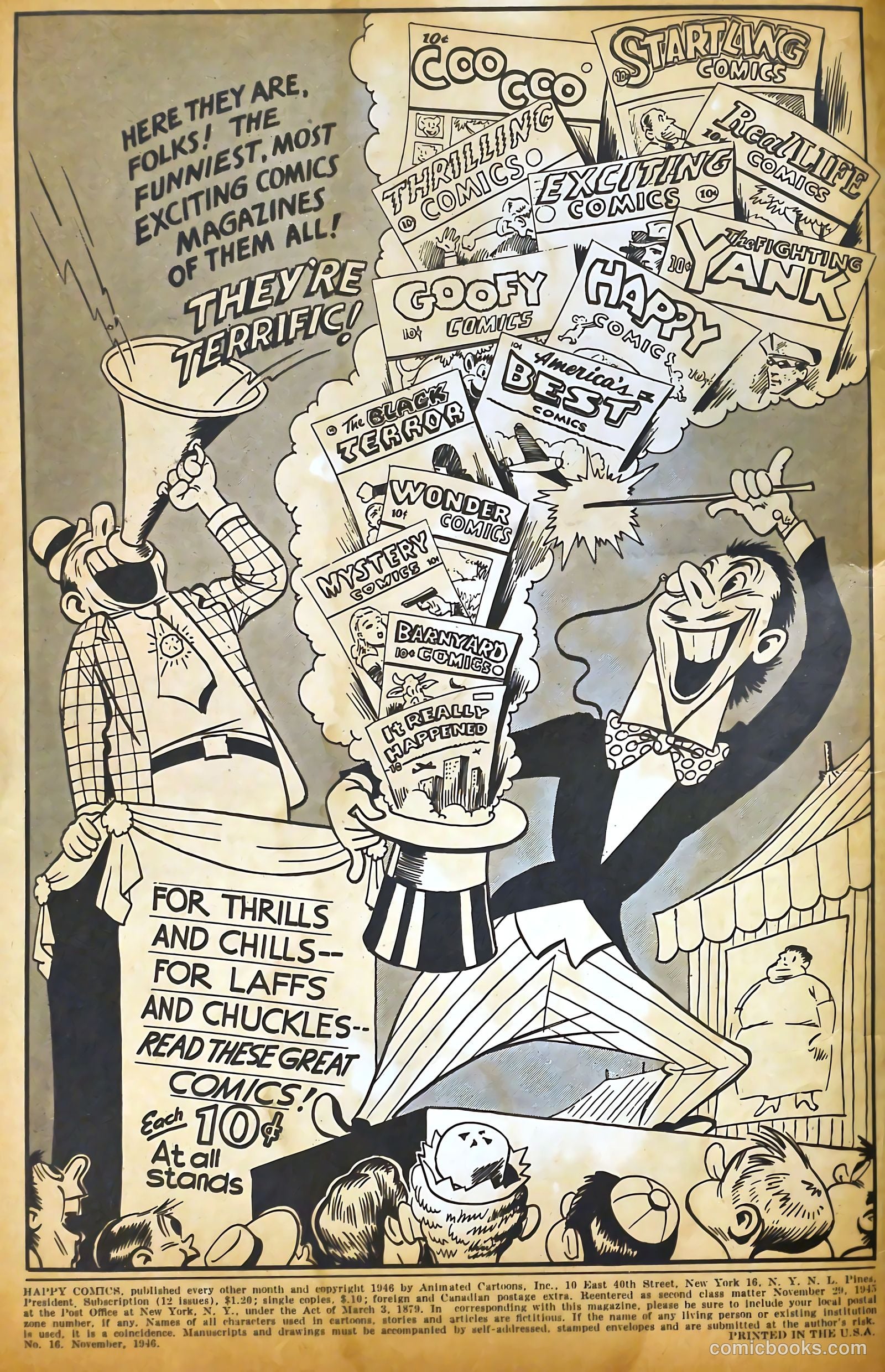 Happy Comics #16 (1946) — page 2 of 52