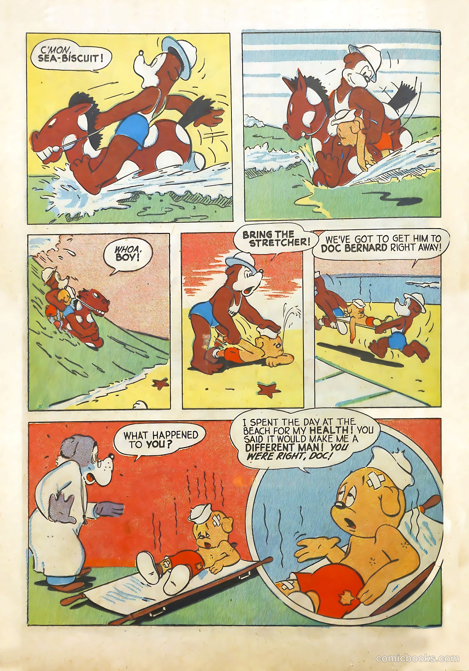 Happy Comics #2 (1943) — page 32 of 60