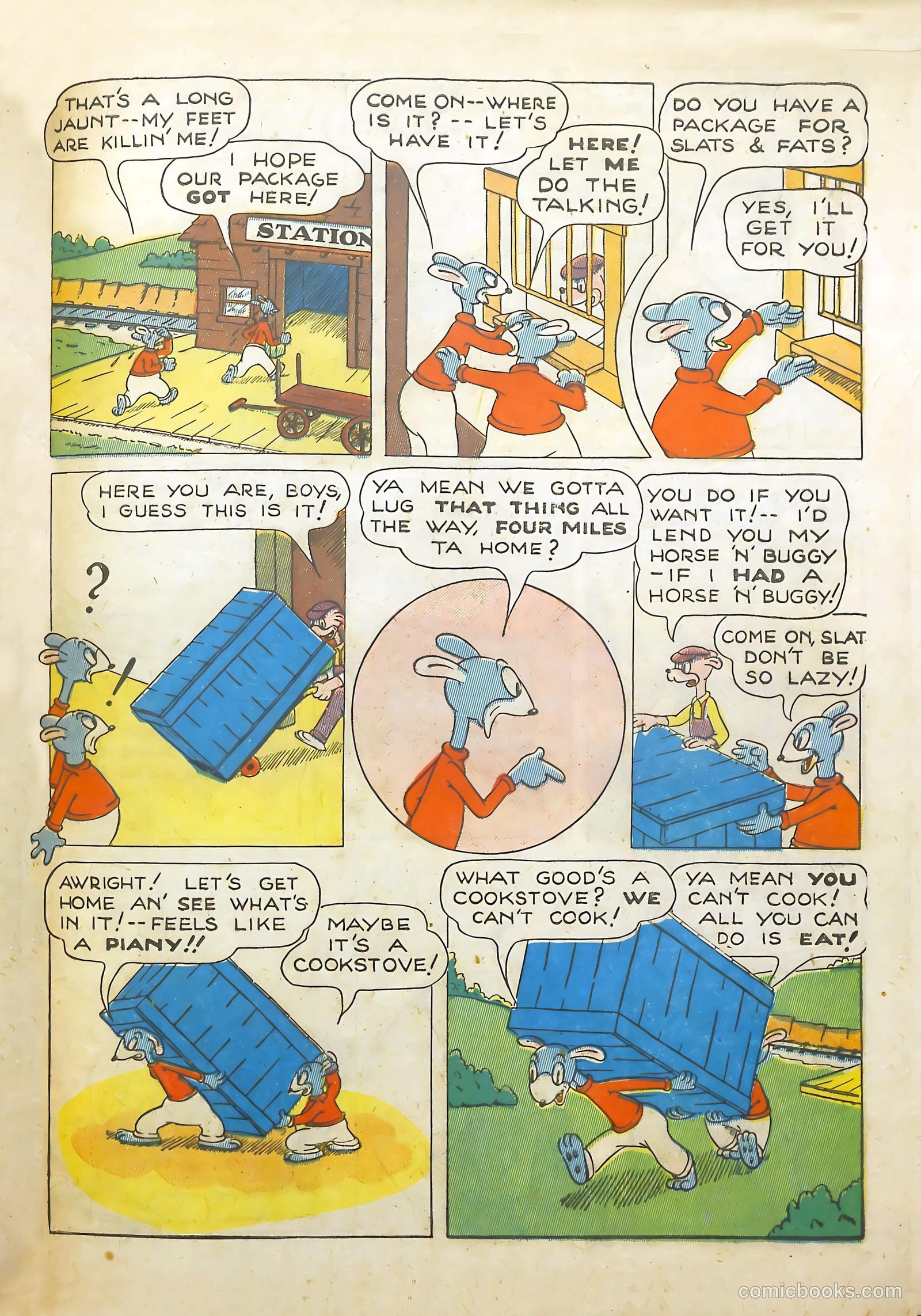 Happy Comics #2 (1943) — page 57 of 60