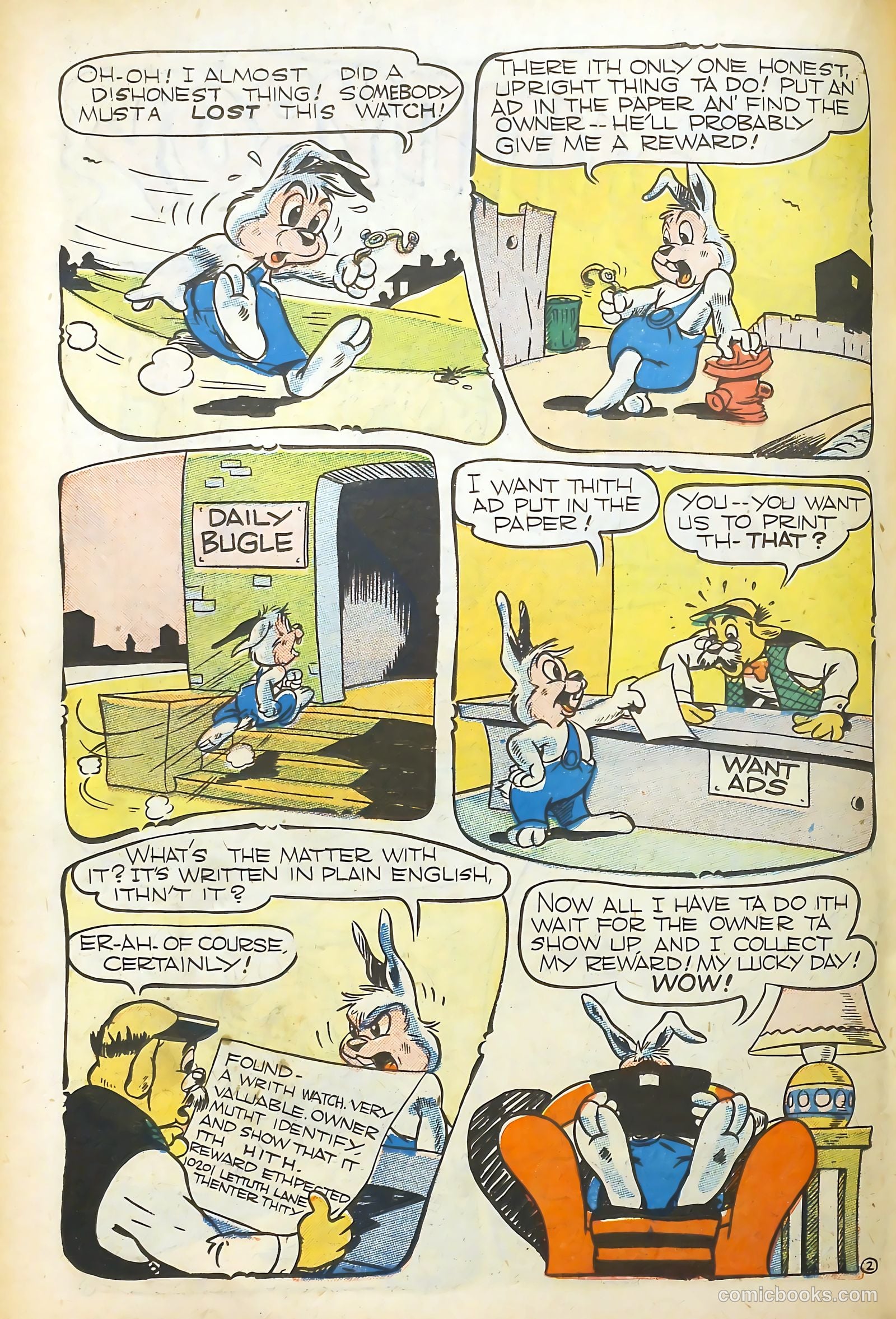 Happy Comics #20 (1947) — page 35 of 51