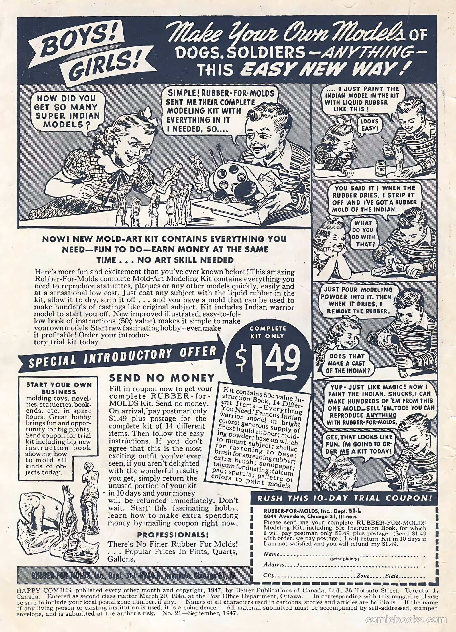 Happy Comics #21 (1947) — page 2 of 52