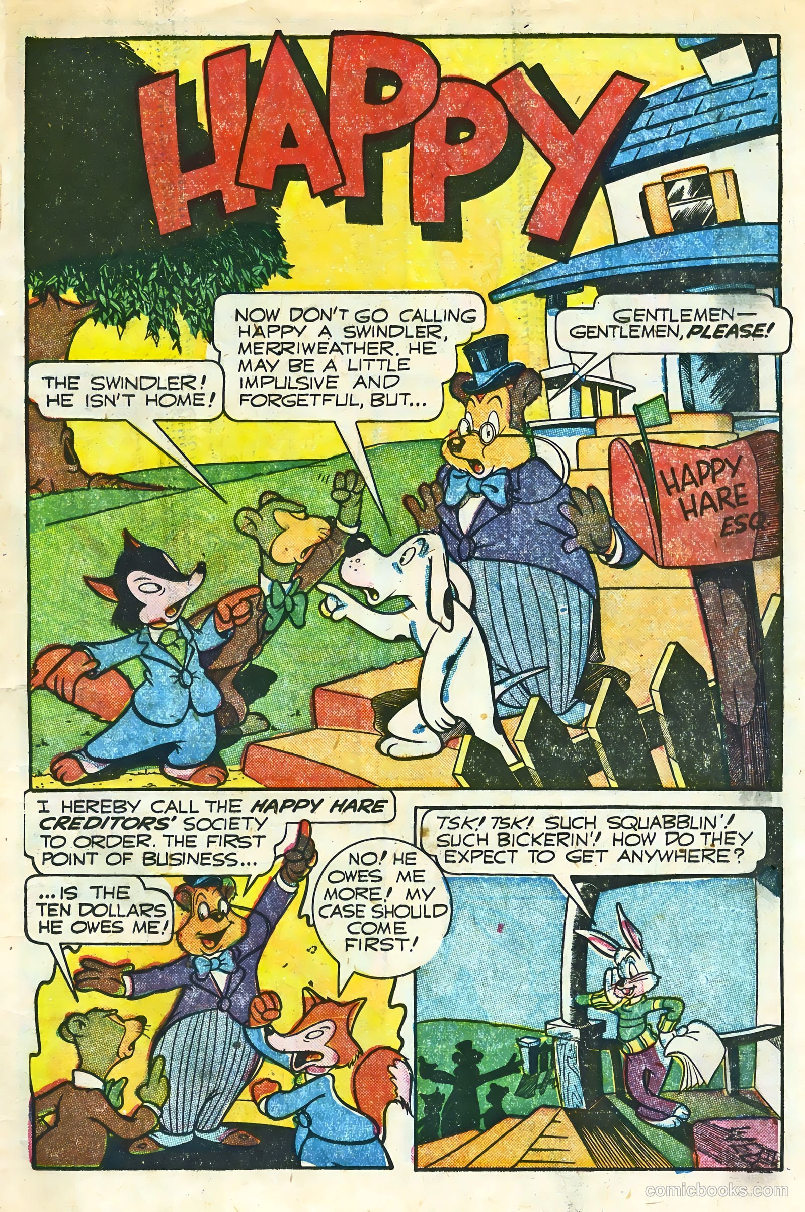 Happy Comics #23 (1947) — page 3 of 52
