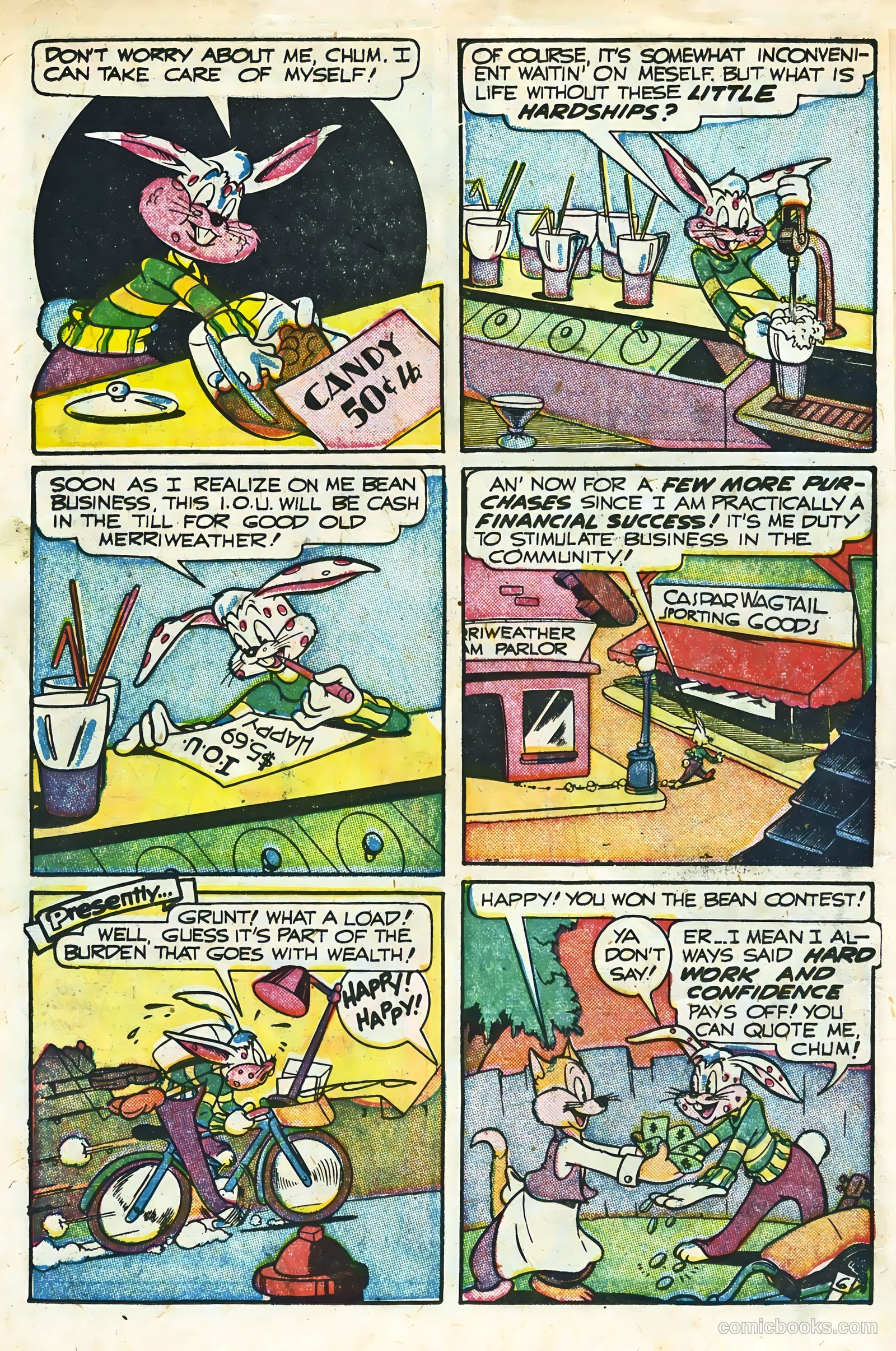 Happy Comics #23 (1947) — page 8 of 52