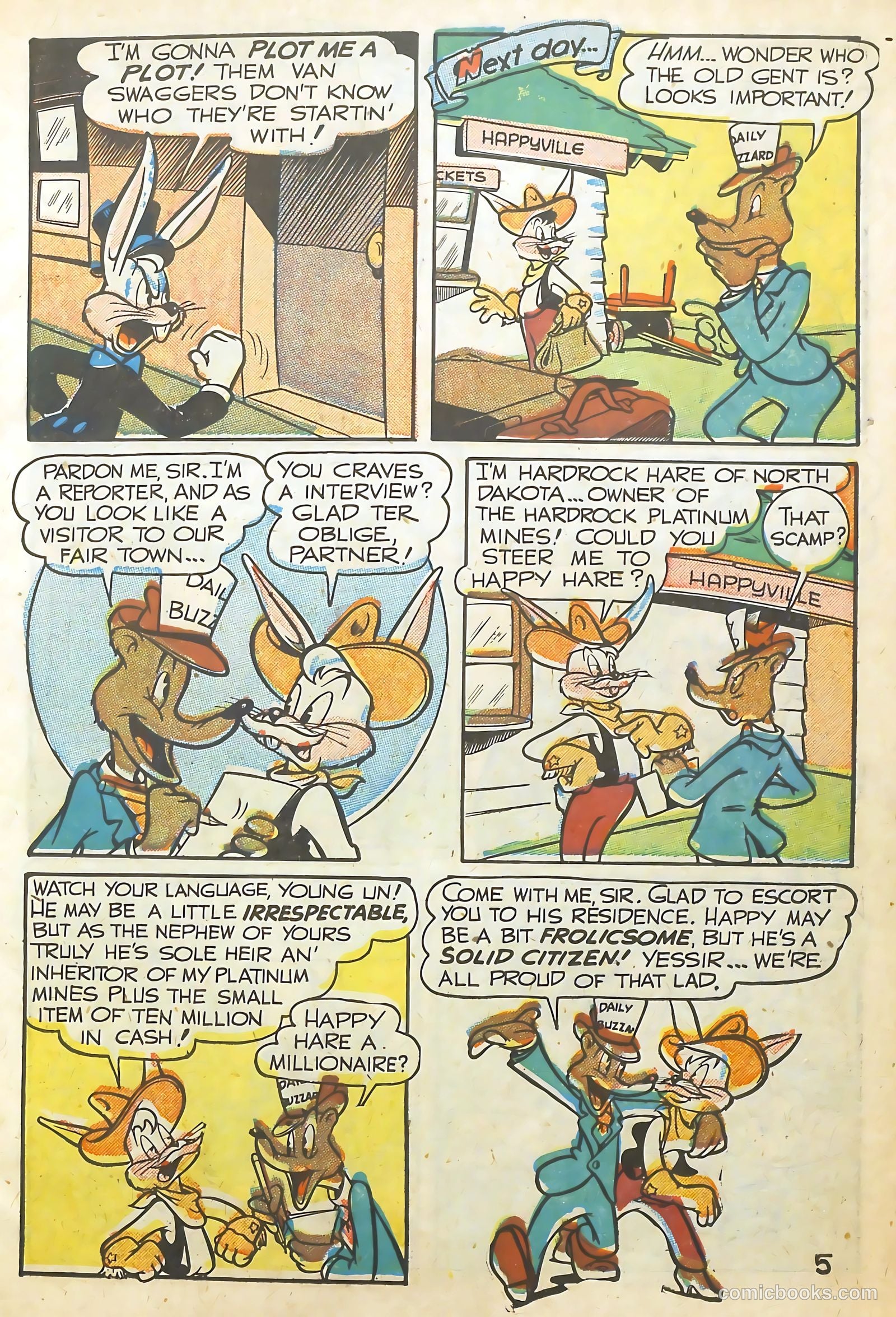 Happy Comics #25 (1948) — page 7 of 53