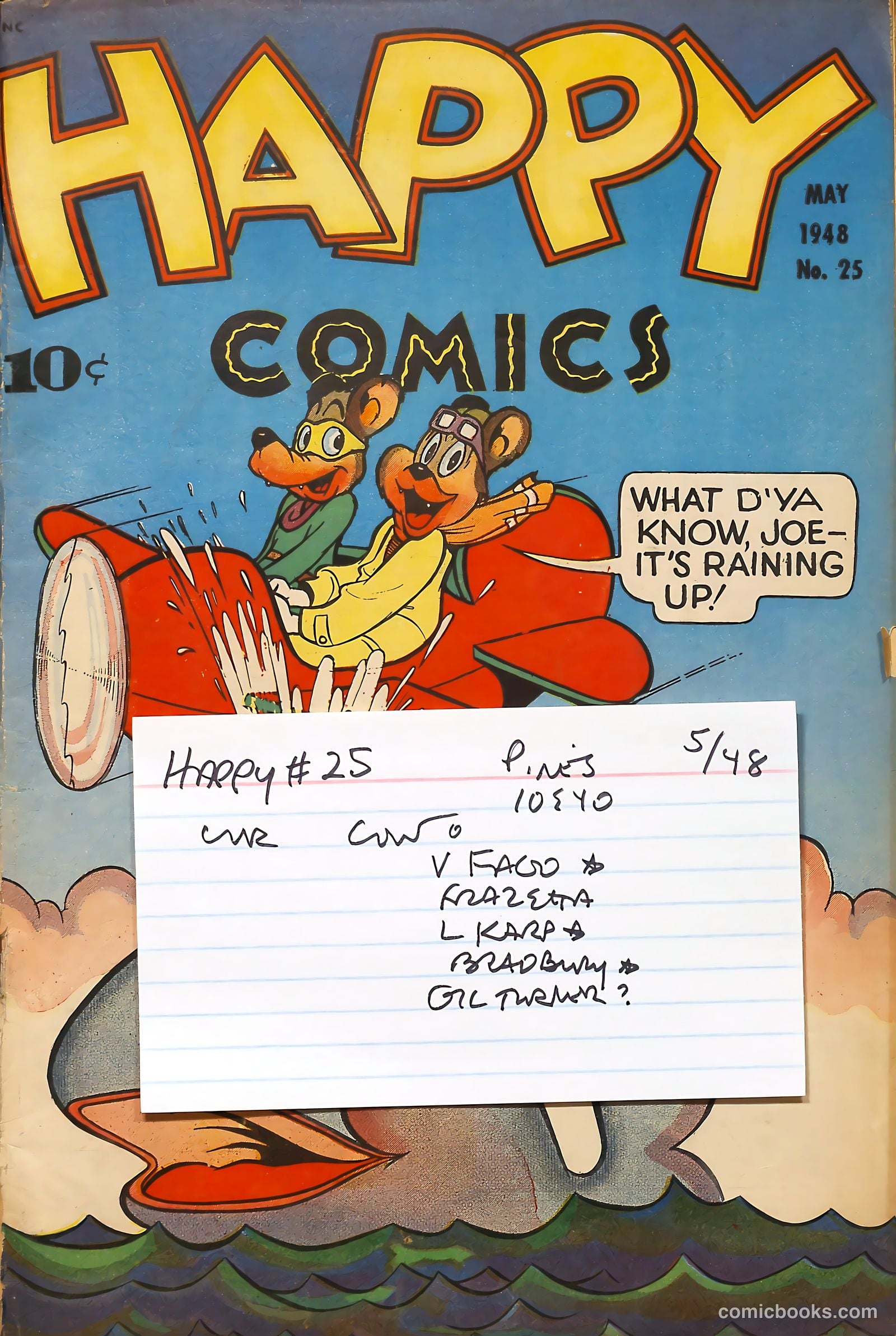 Happy Comics #25 (1948) — page 53 of 53