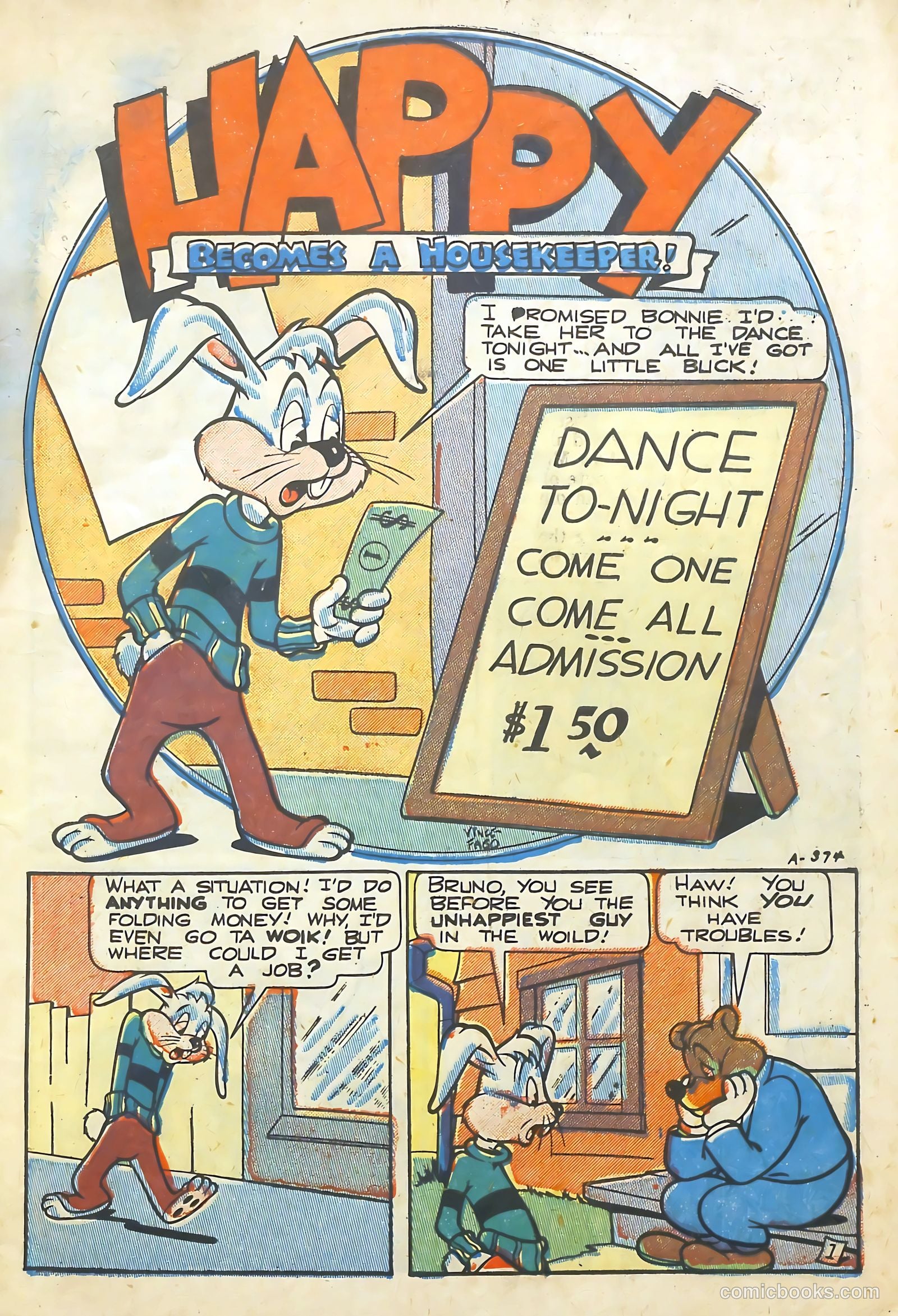 Happy Comics #29 (1949) — page 3 of 52