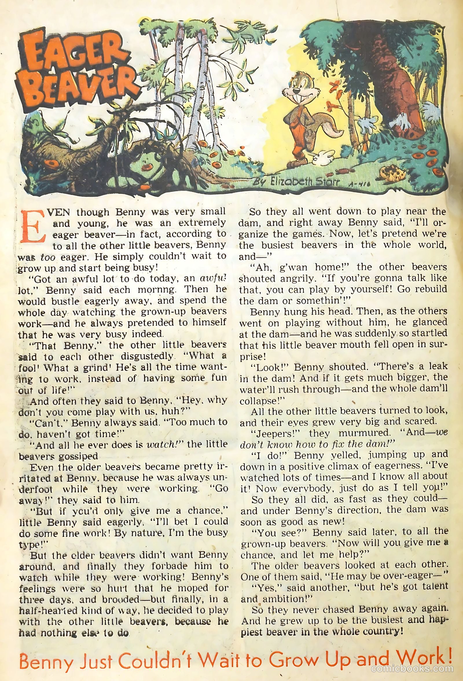 Happy Comics #29 (1949) — page 40 of 52