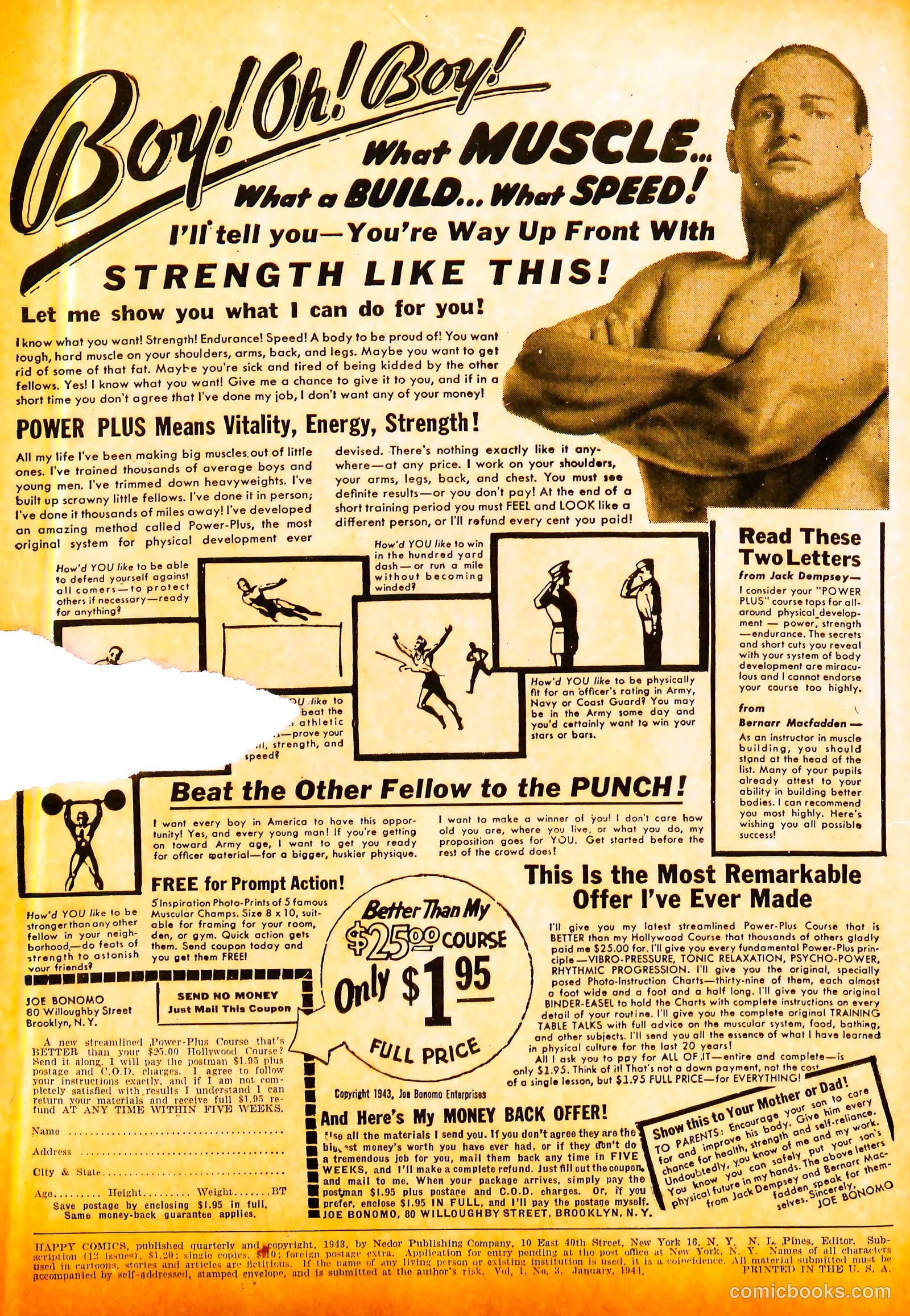 Happy Comics #3 (1944) — page 3 of 61