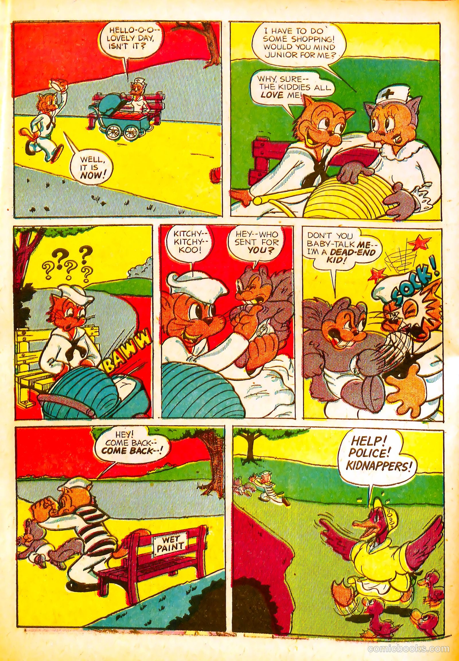 Happy Comics #3 (1944) — page 7 of 61