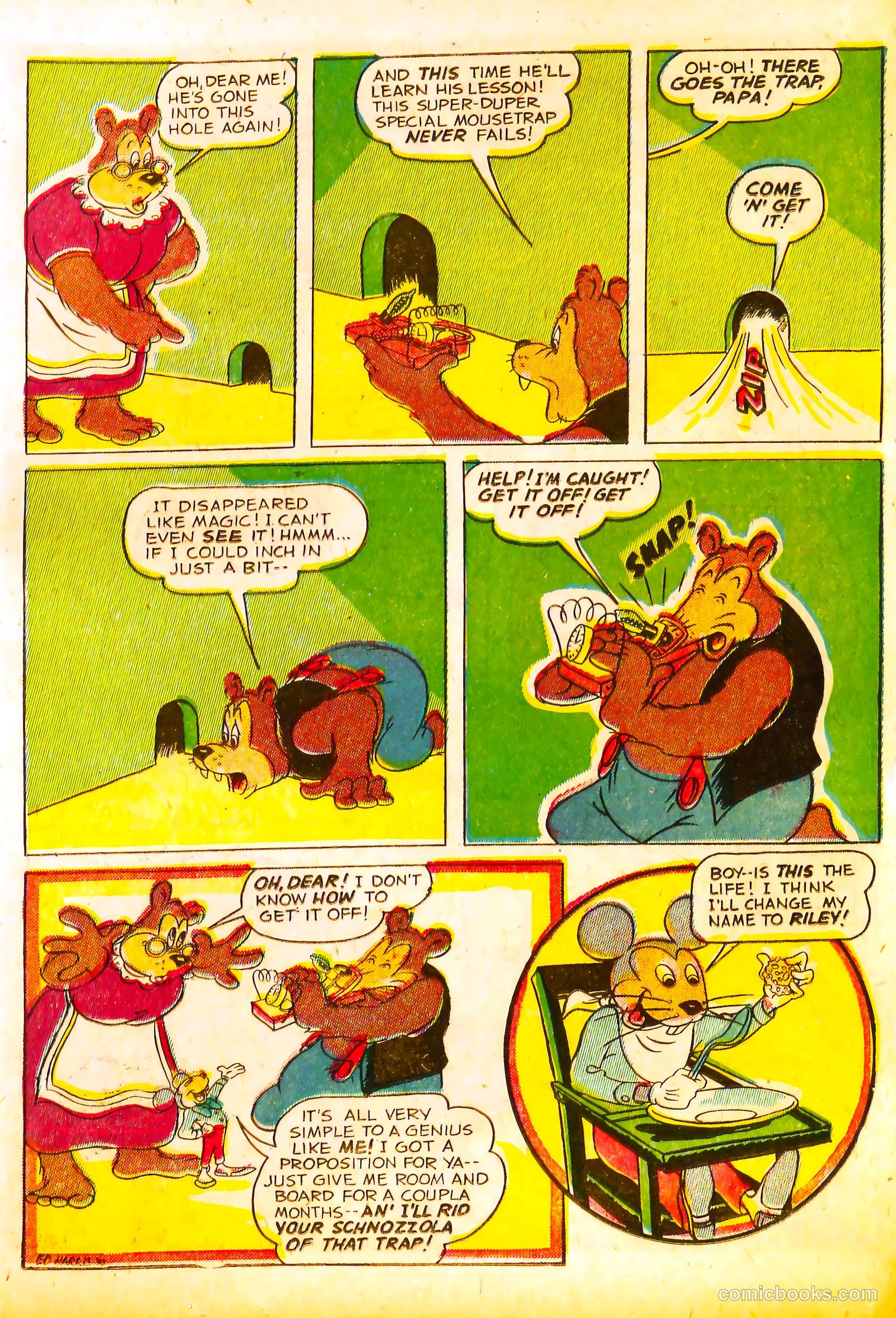 Happy Comics #3 (1944) — page 28 of 61