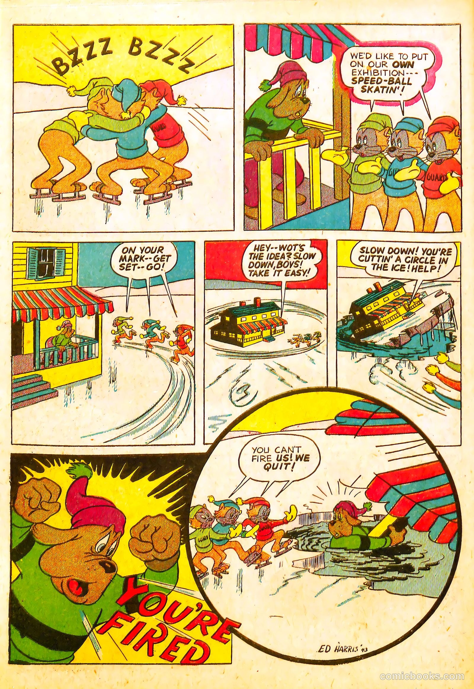 Happy Comics #3 (1944) — page 59 of 61