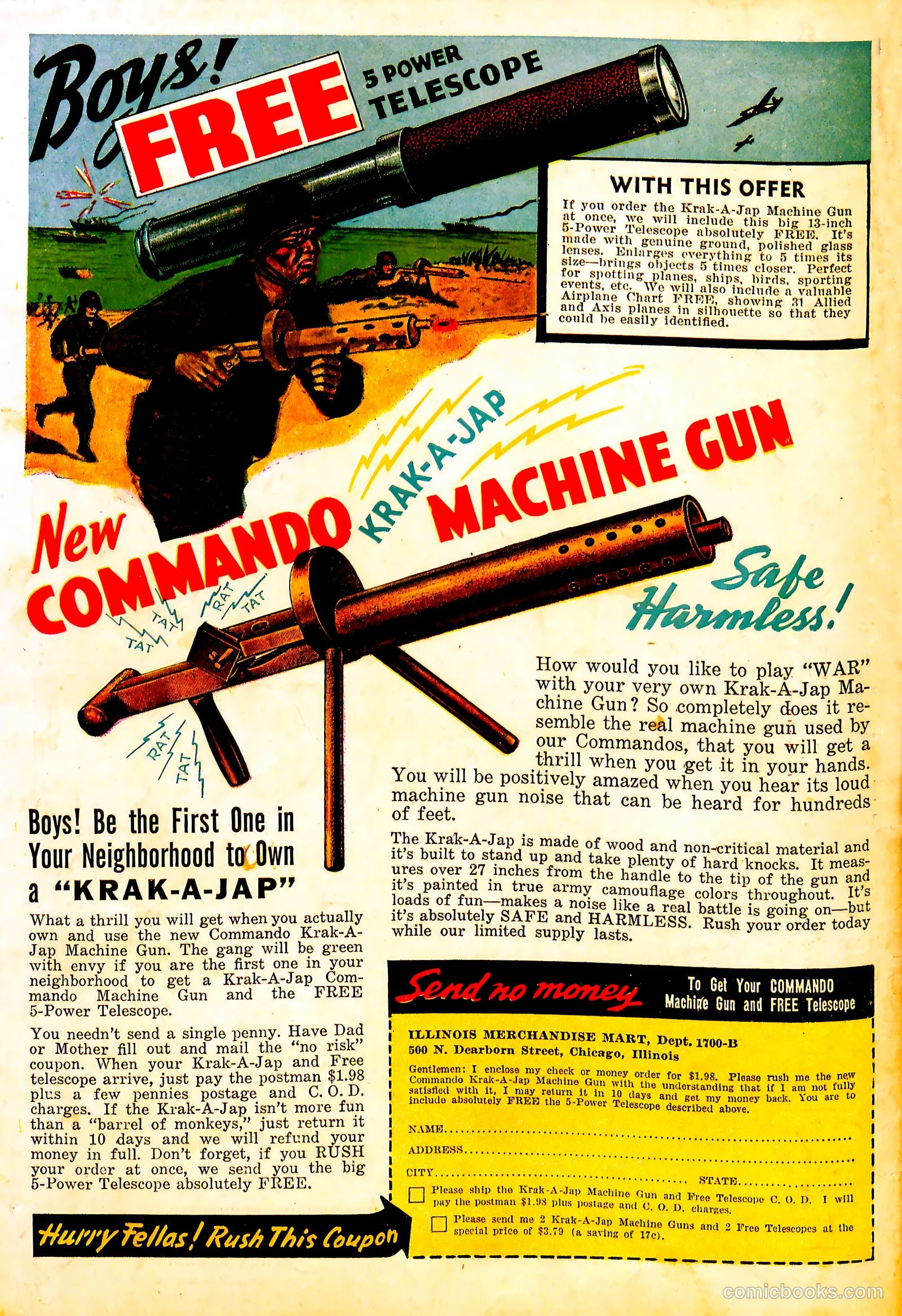 Happy Comics #3 (1944) — page 61 of 61