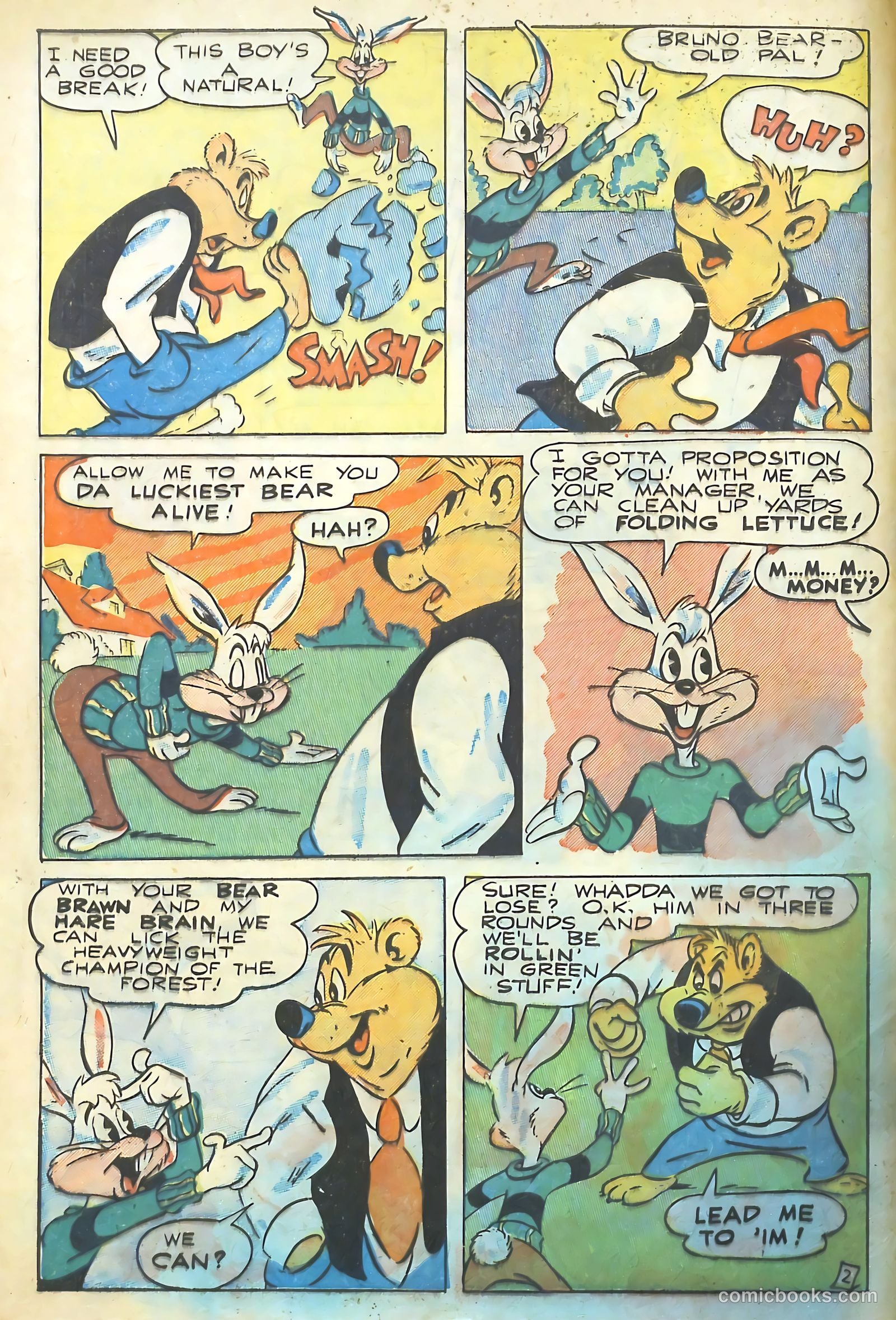 Happy Comics #30 (1949) — page 4 of 52