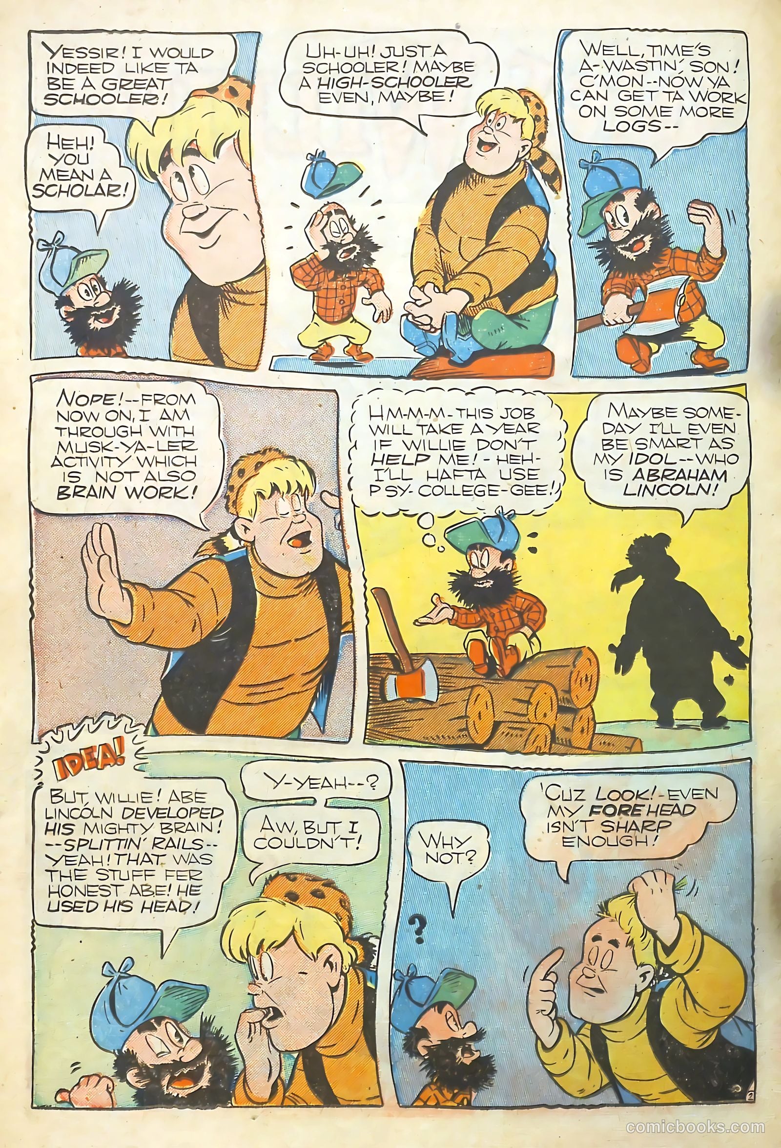 Happy Comics #30 (1949) — page 34 of 52