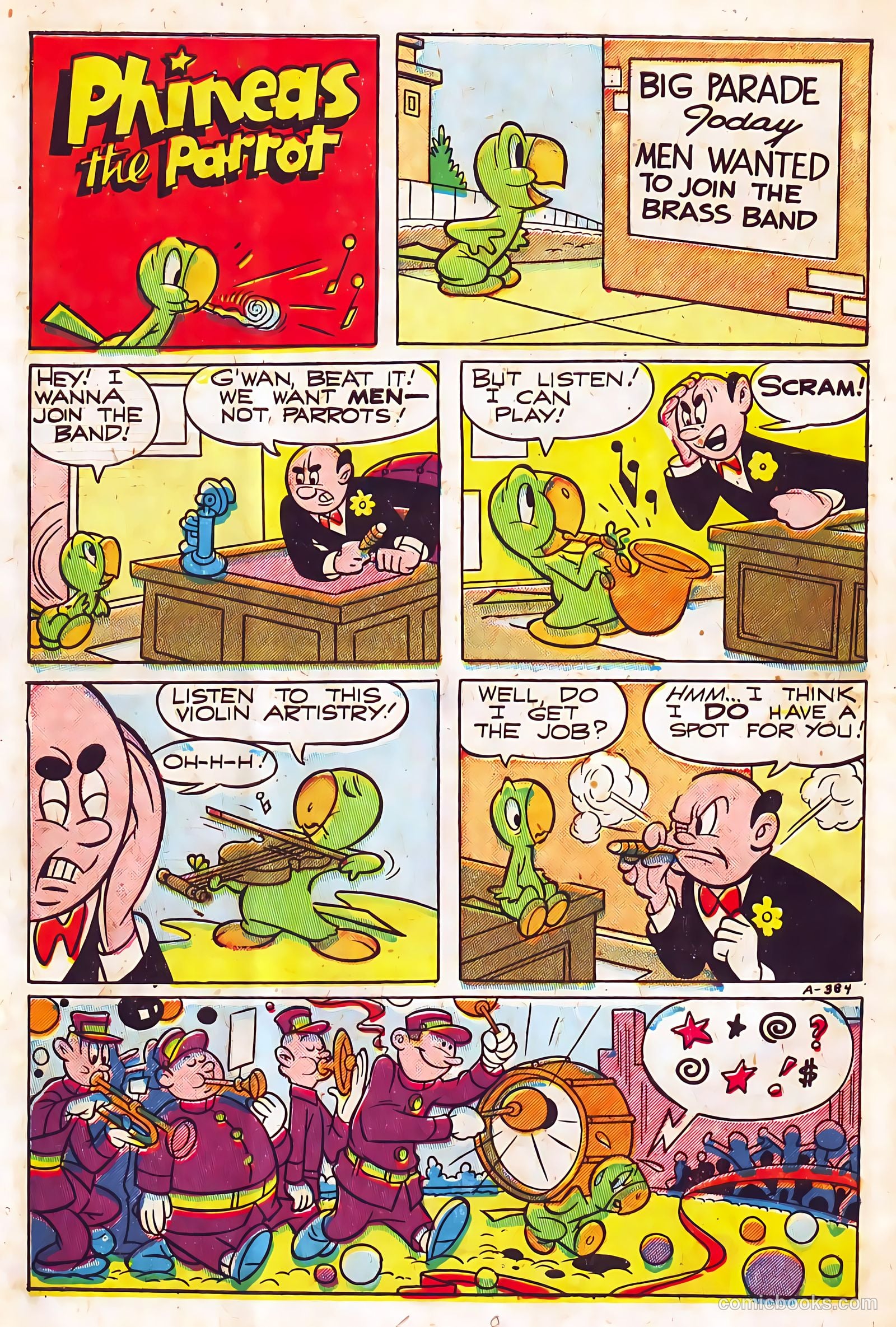 Happy Comics #32 (1949) — page 34 of 36