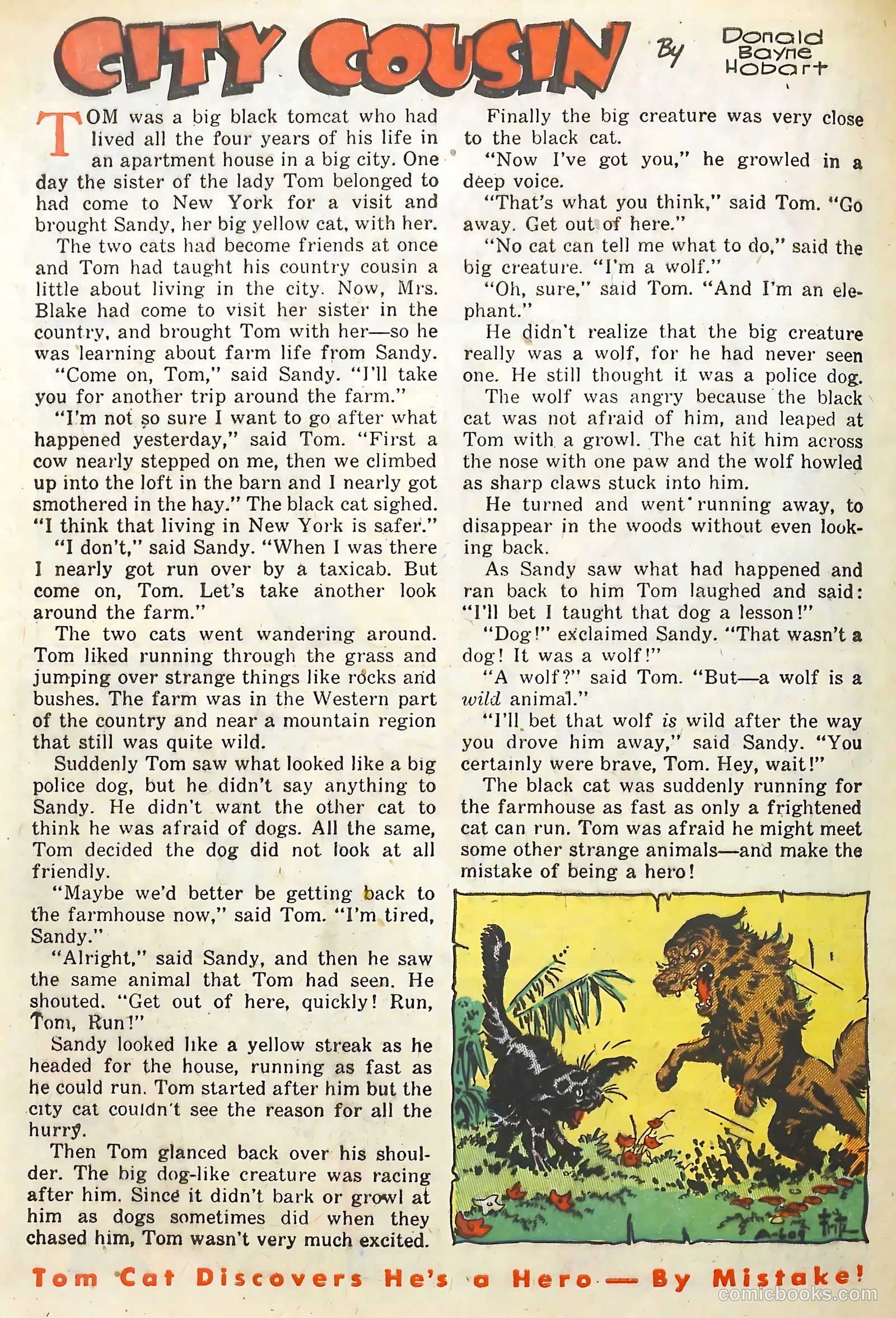 Happy Comics #34 (1949) — page 32 of 36