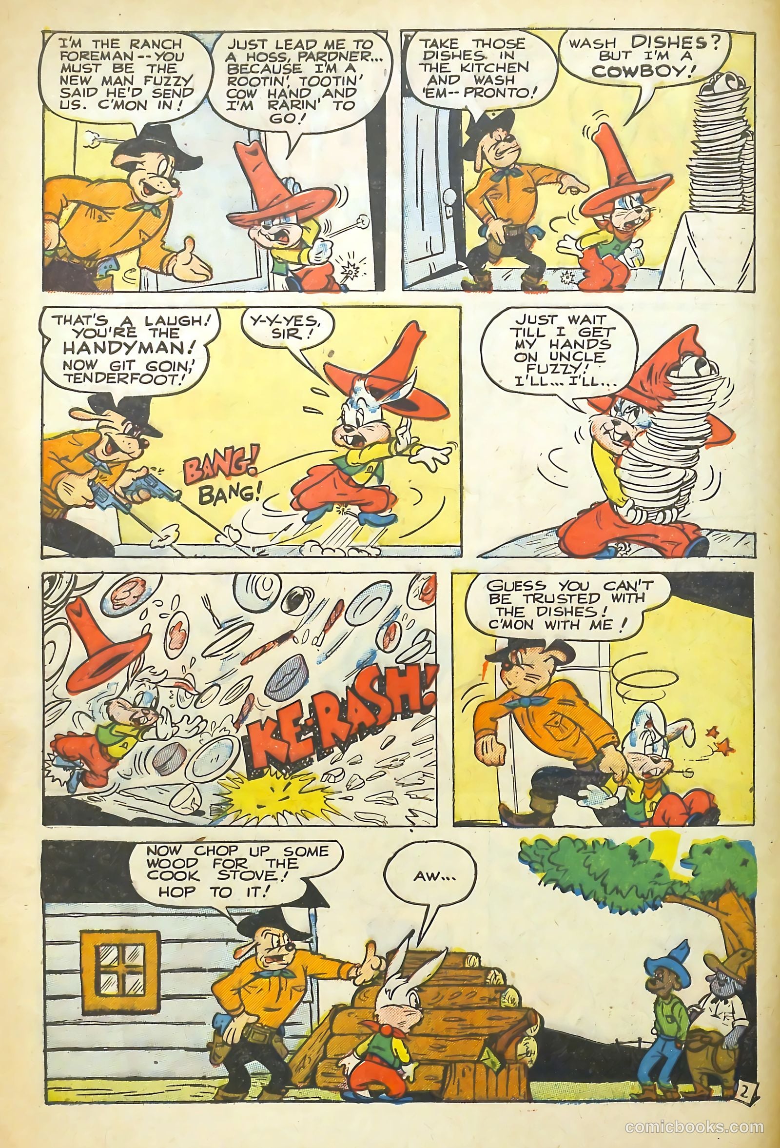 Happy Comics #35 (1950) — page 4 of 36