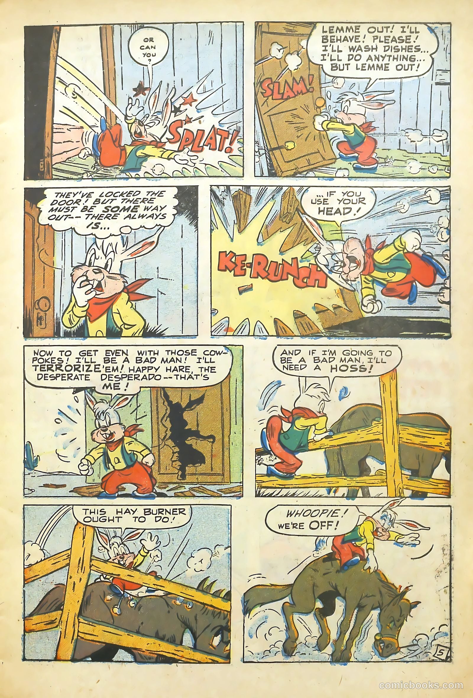 Happy Comics #35 (1950) — page 7 of 36
