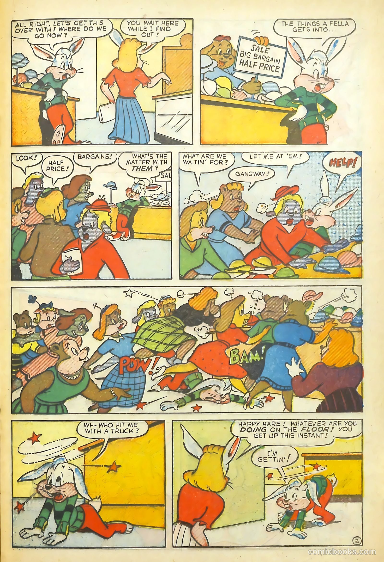 Happy Comics #35 (1950) — page 21 of 36