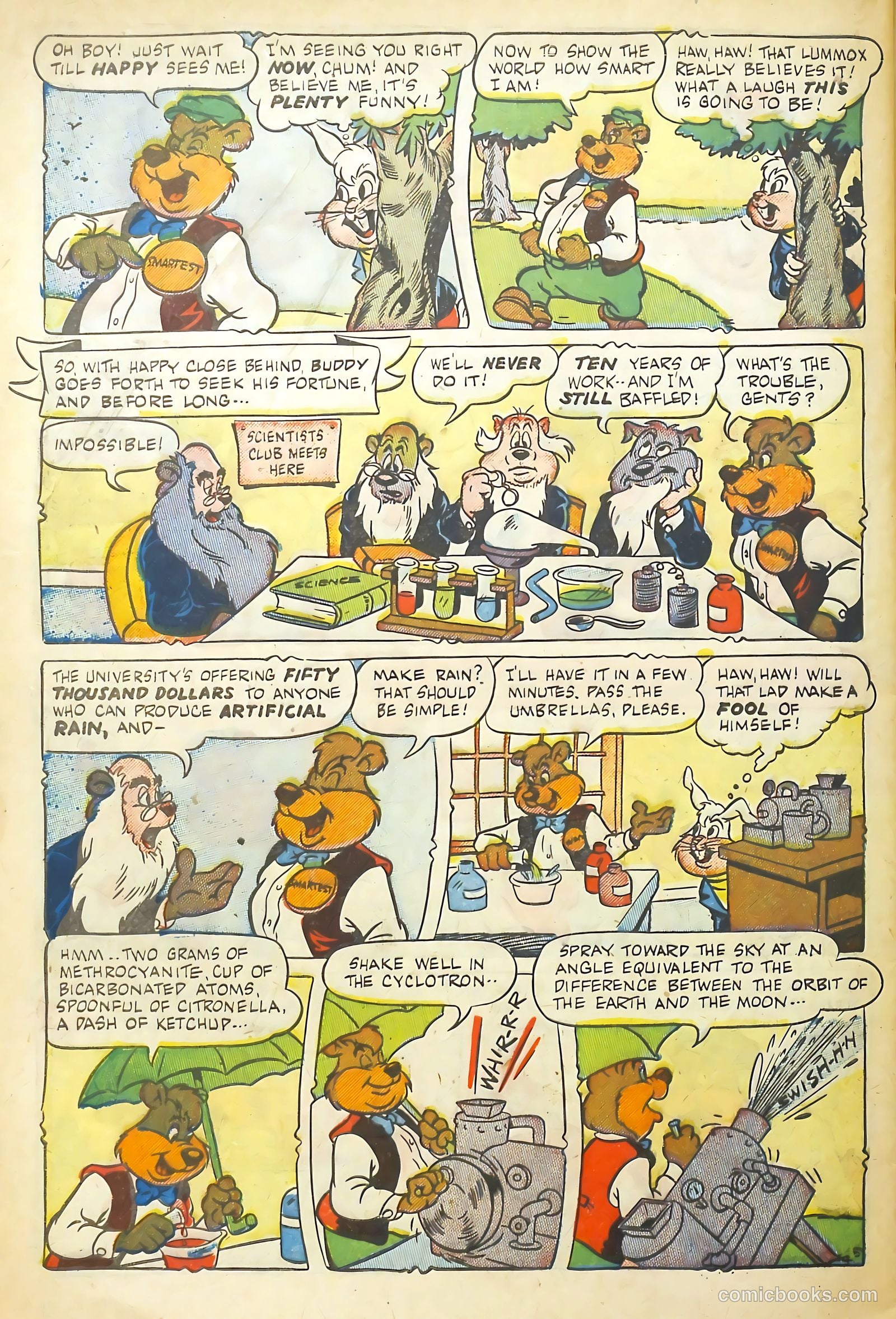 Happy Comics #35 (1950) — page 32 of 36