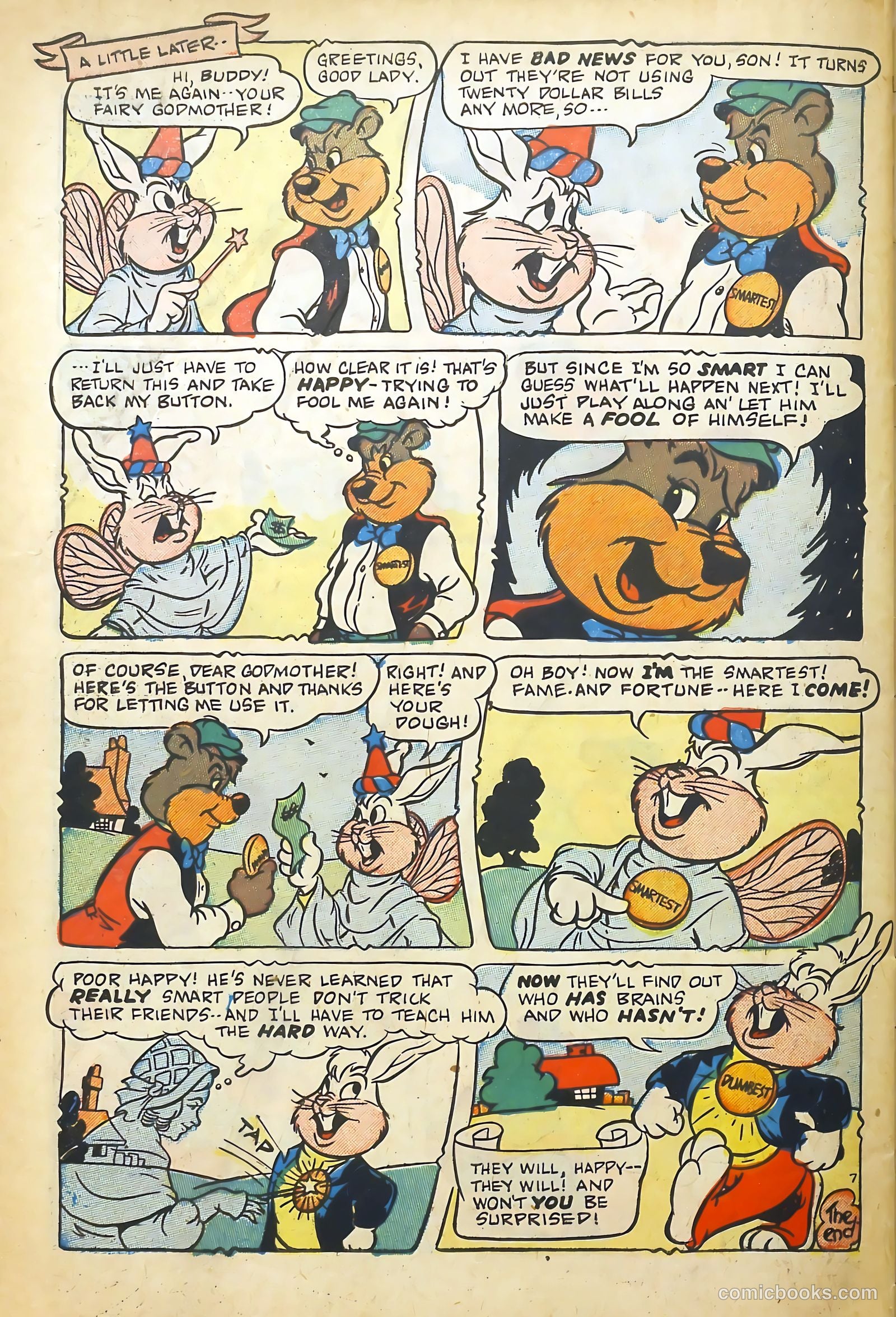 Happy Comics #35 (1950) — page 34 of 36