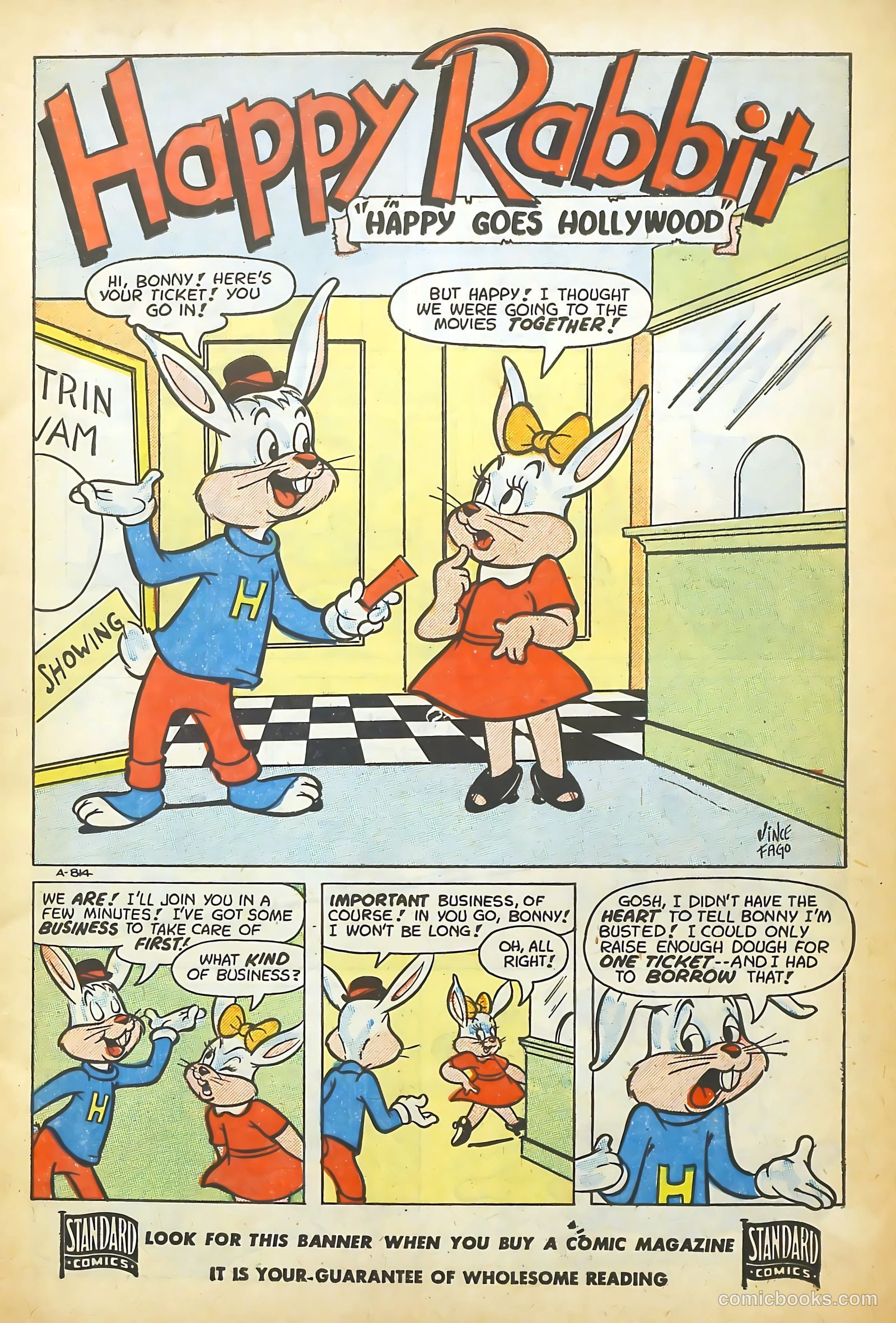 Happy Comics #36 (1950) — page 3 of 36
