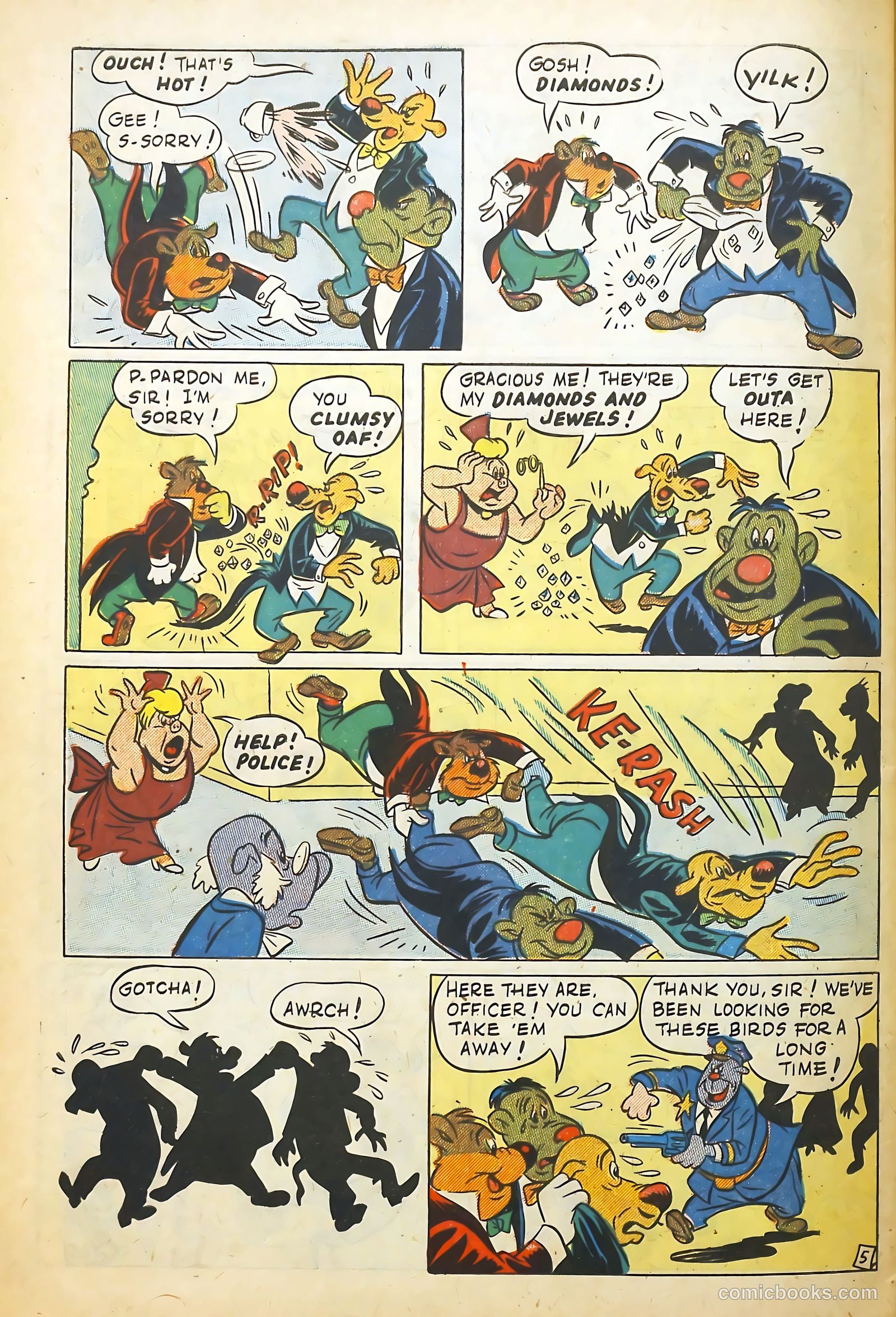 Happy Comics #36 (1950) — page 32 of 36