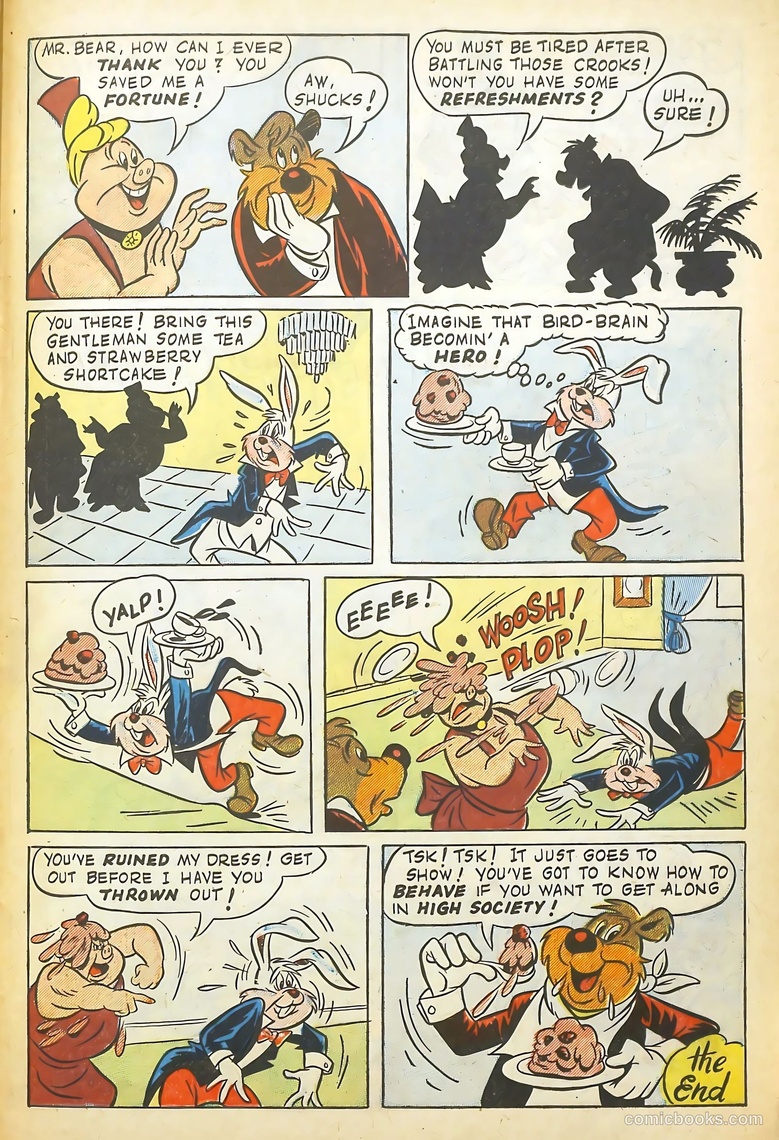 Happy Comics #36 (1950) — page 33 of 36