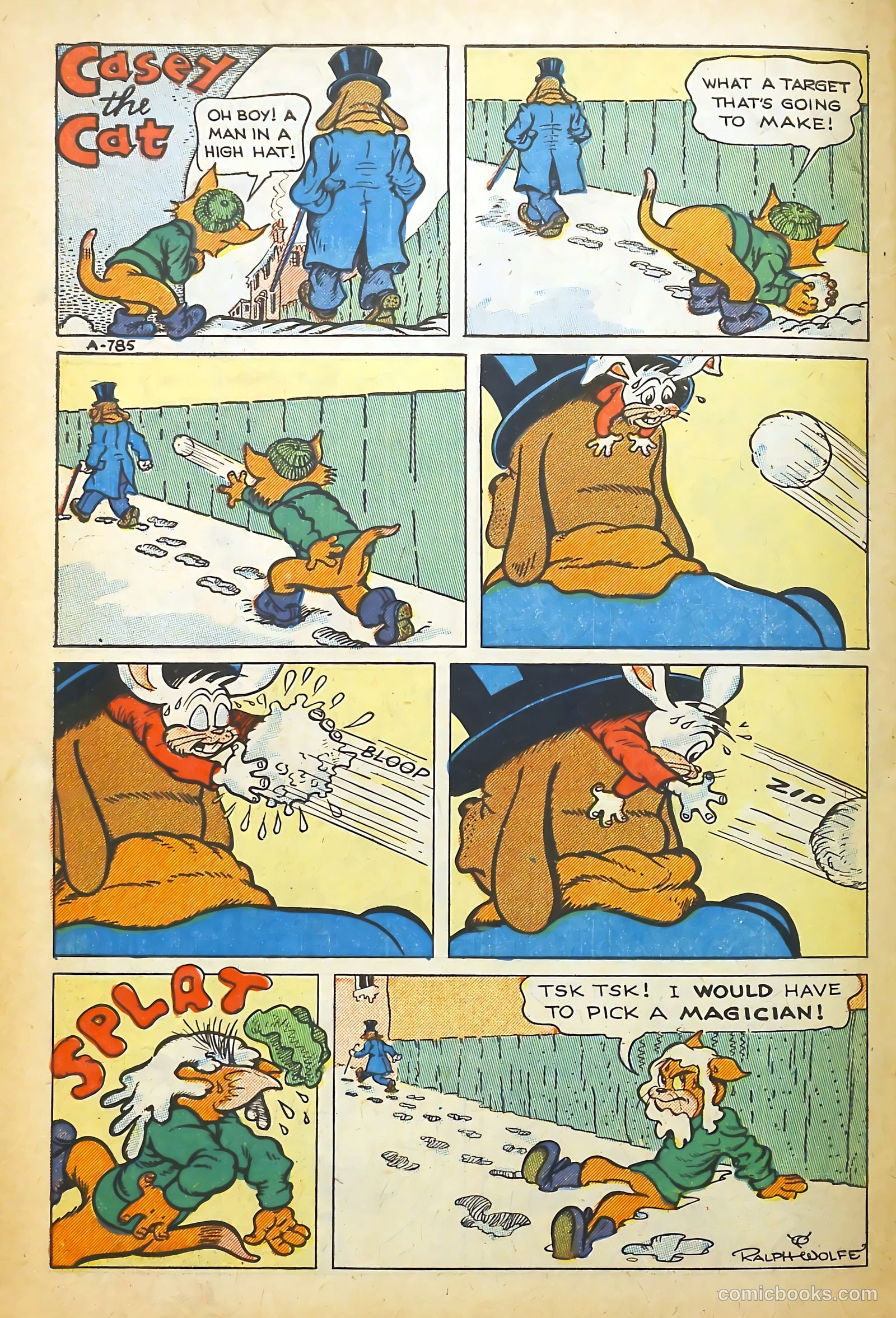 Happy Comics #36 (1950) — page 34 of 36