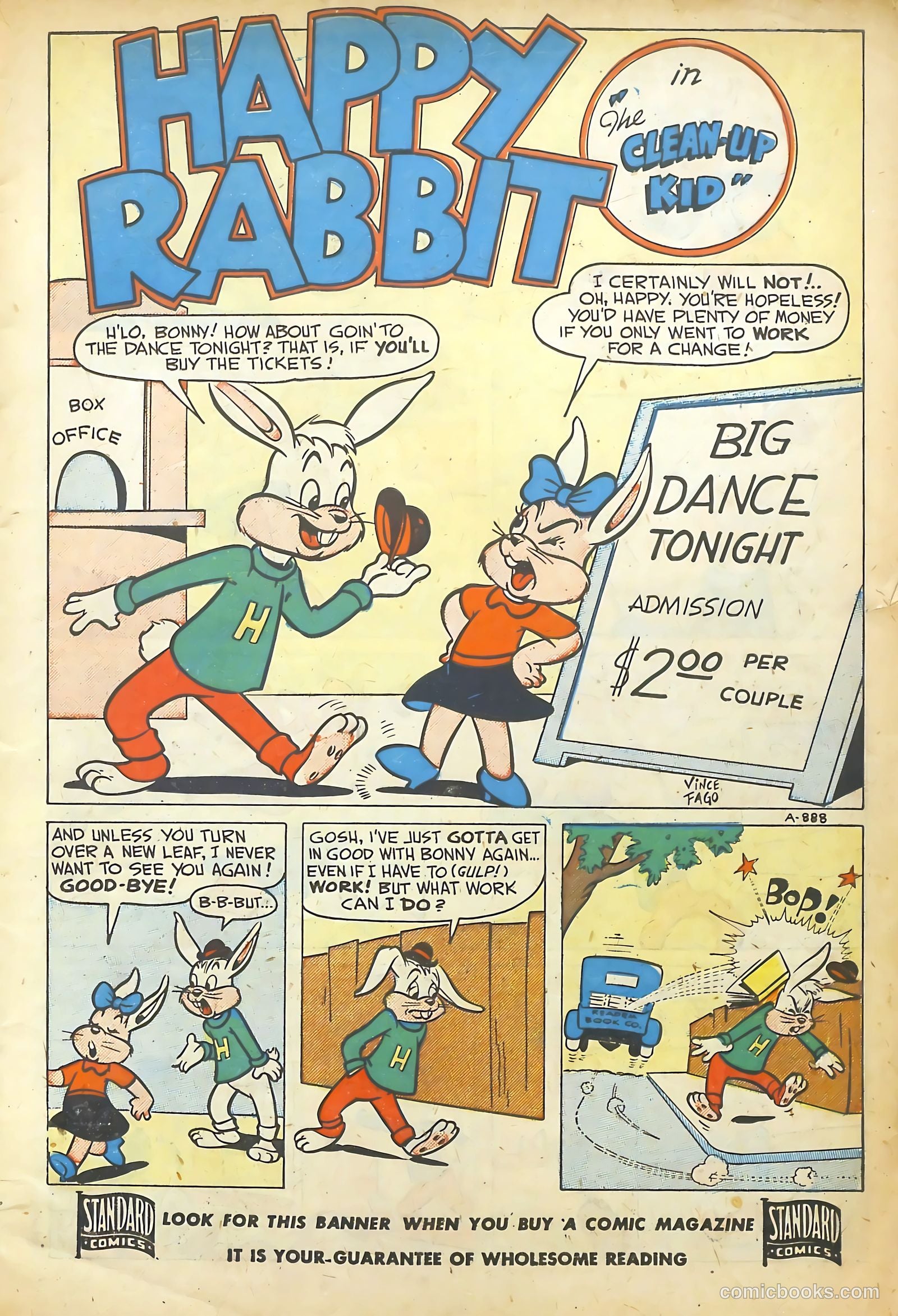 Happy Comics #37 (1950) — page 3 of 36
